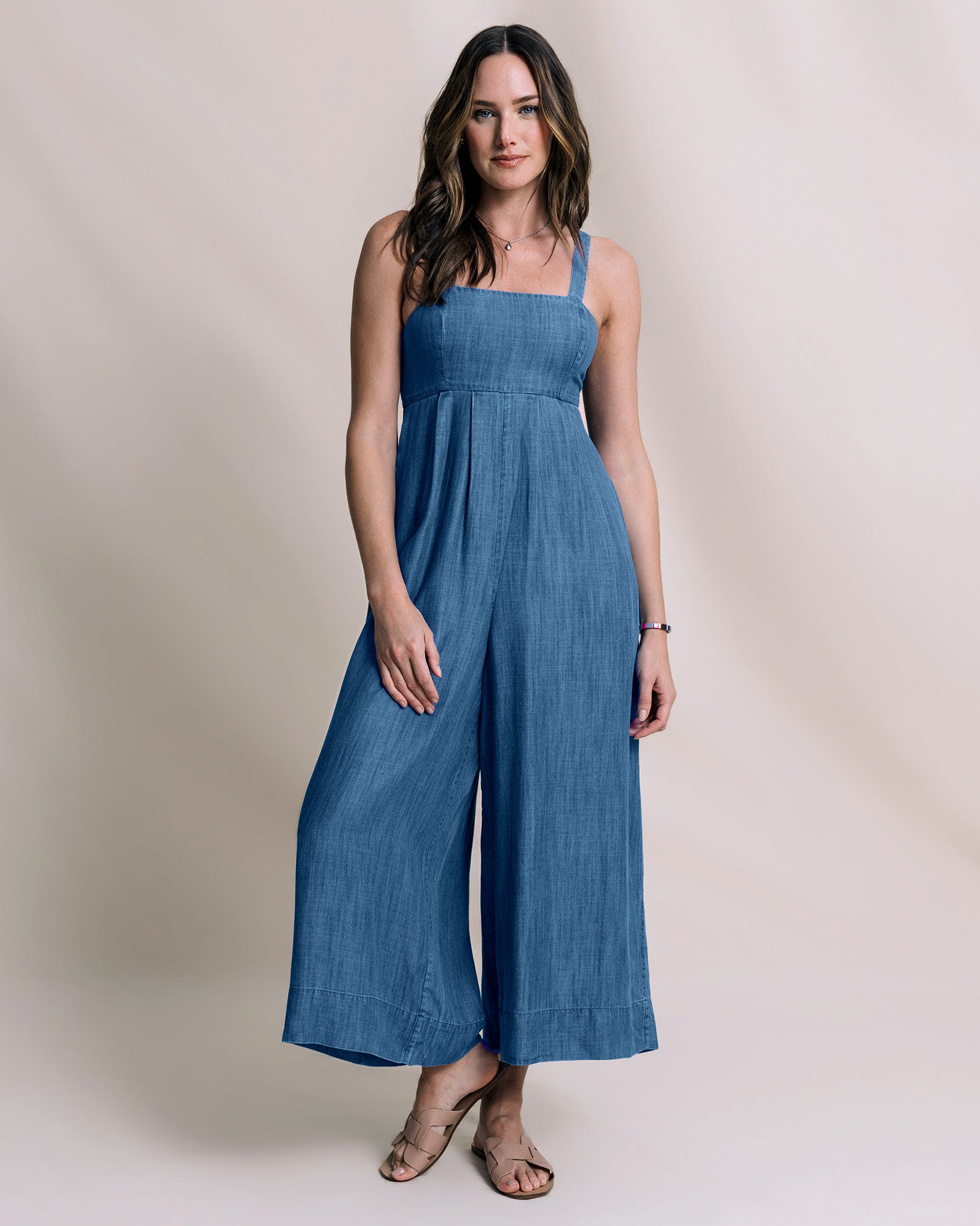 Nina Denim Jumpsuit