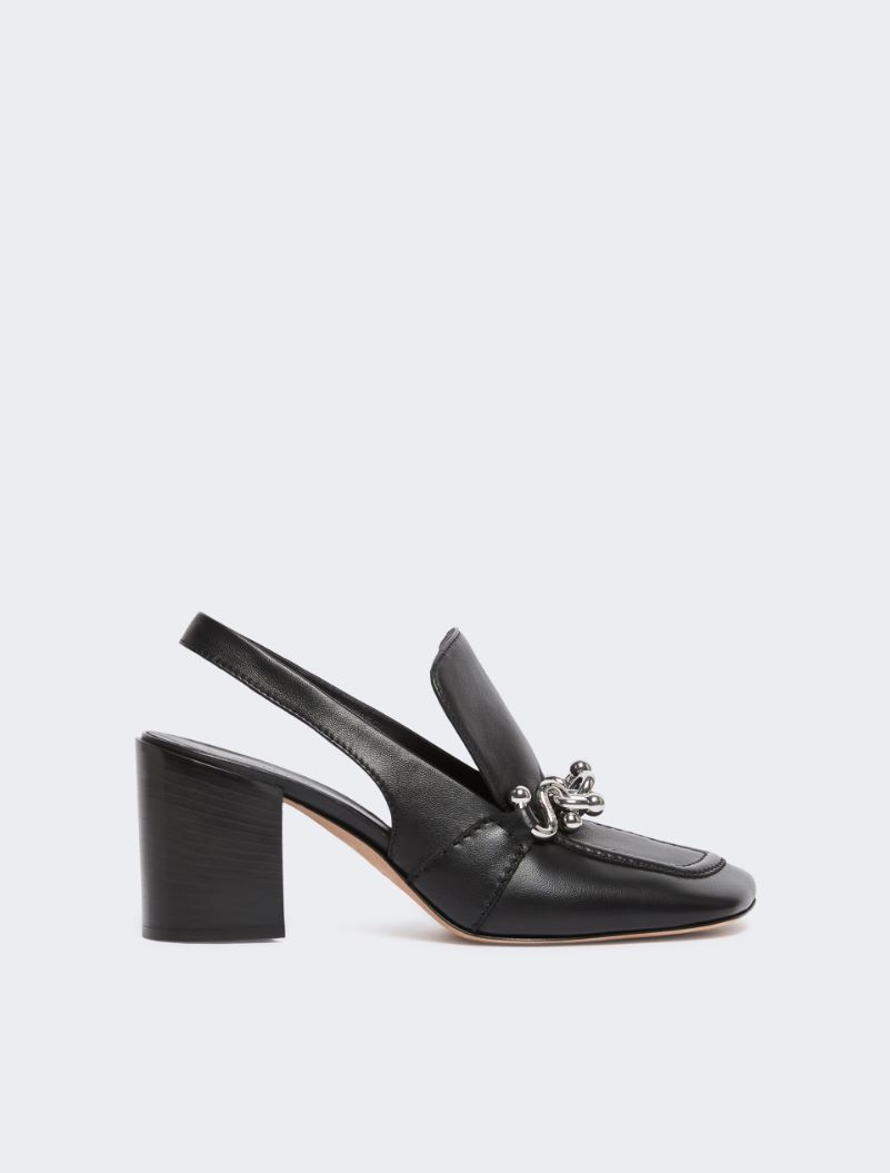 Nappa Leather Slingbacks