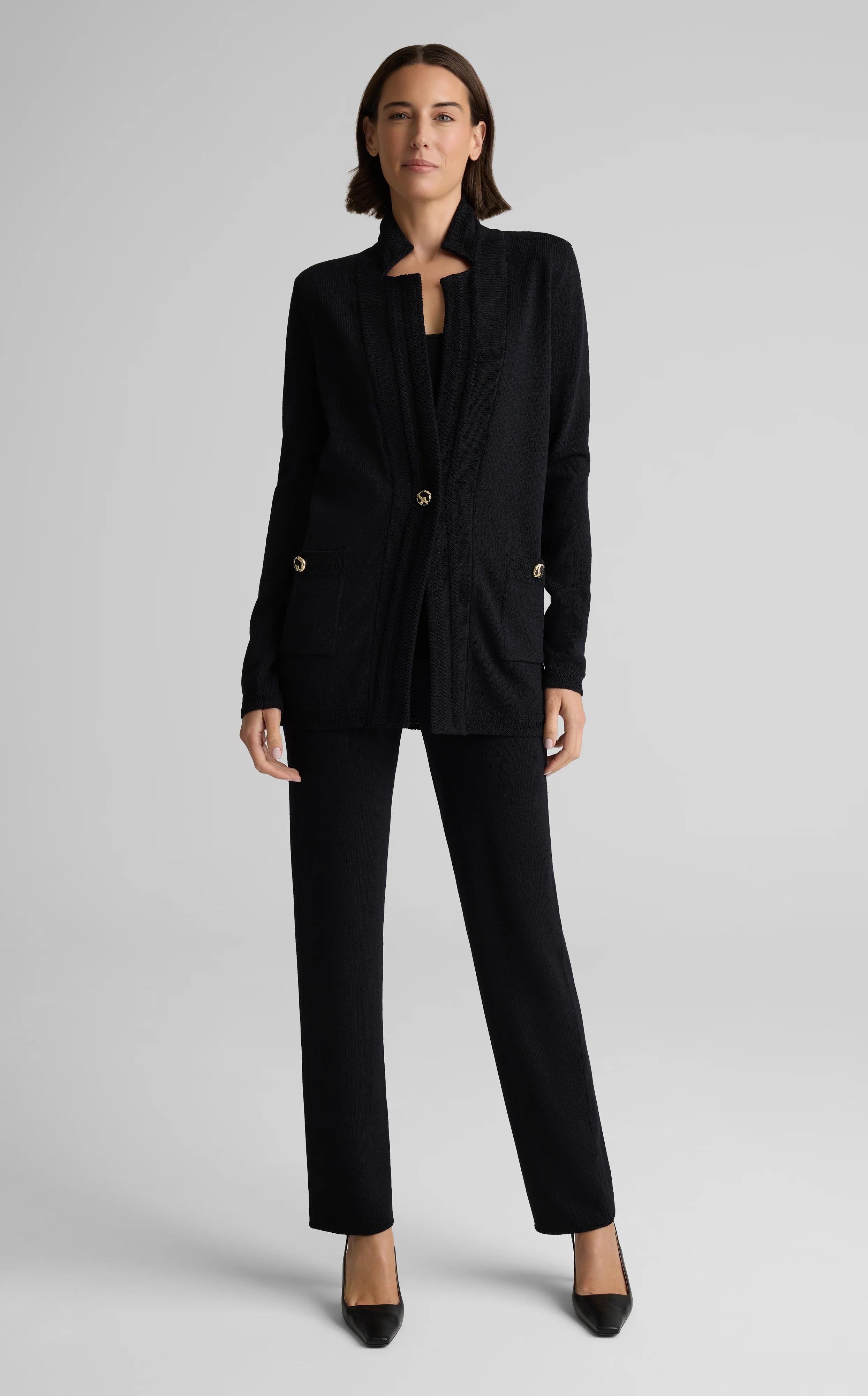 clean product view of jacket structure