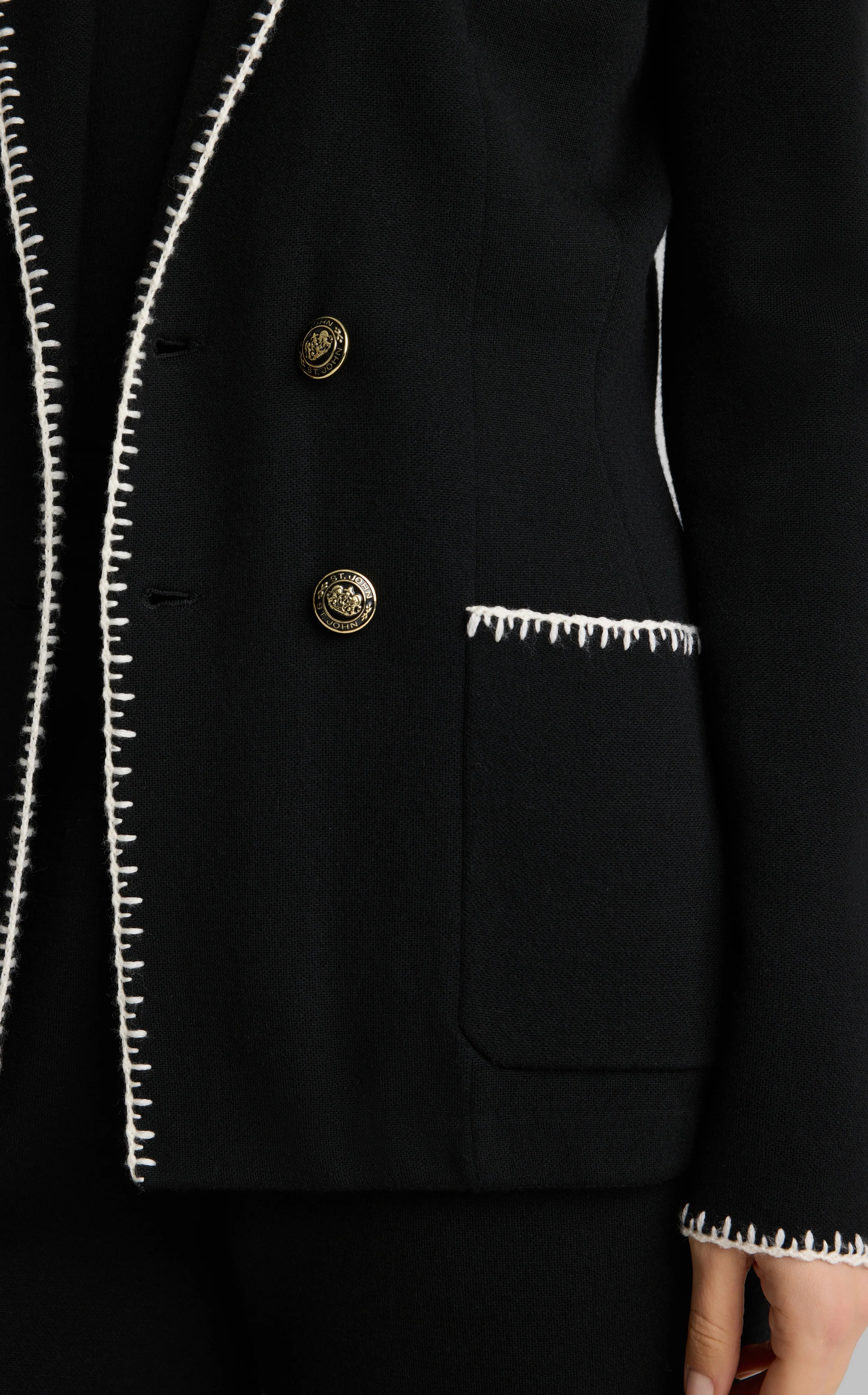 side angle with softer suiting fit