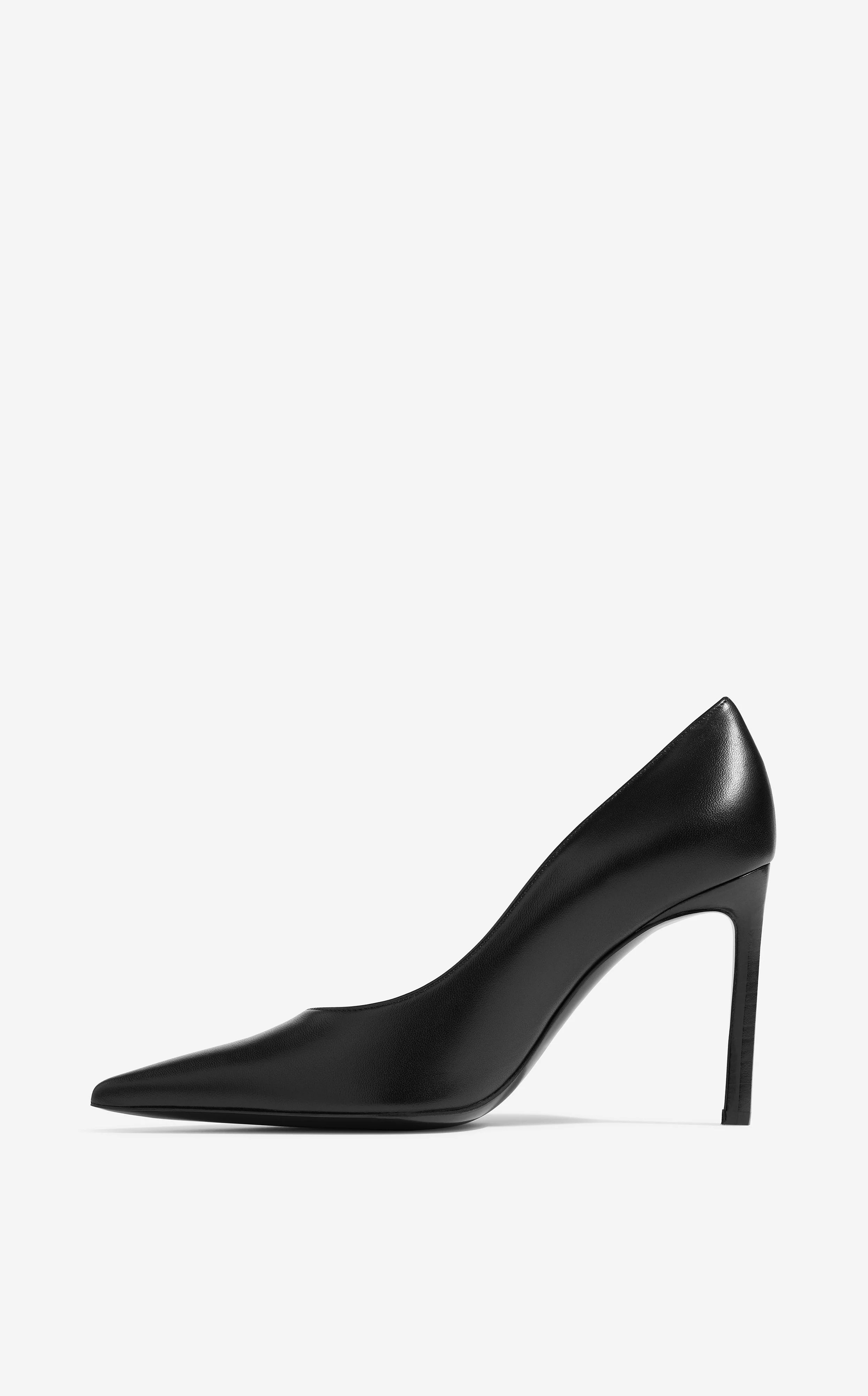 front angle of the Sergio Rossi collaboration pump