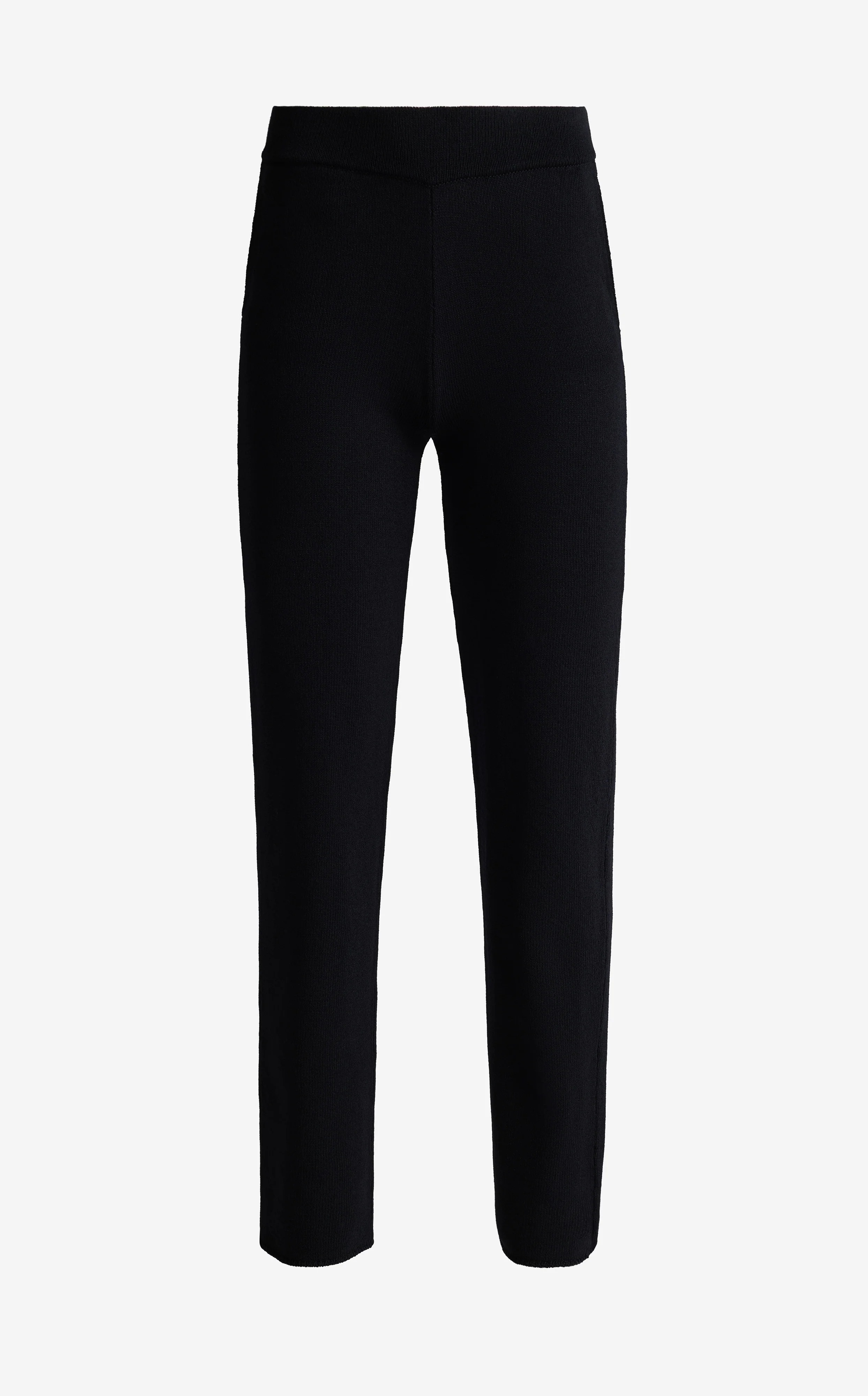 front view of slim pull-on silhouette