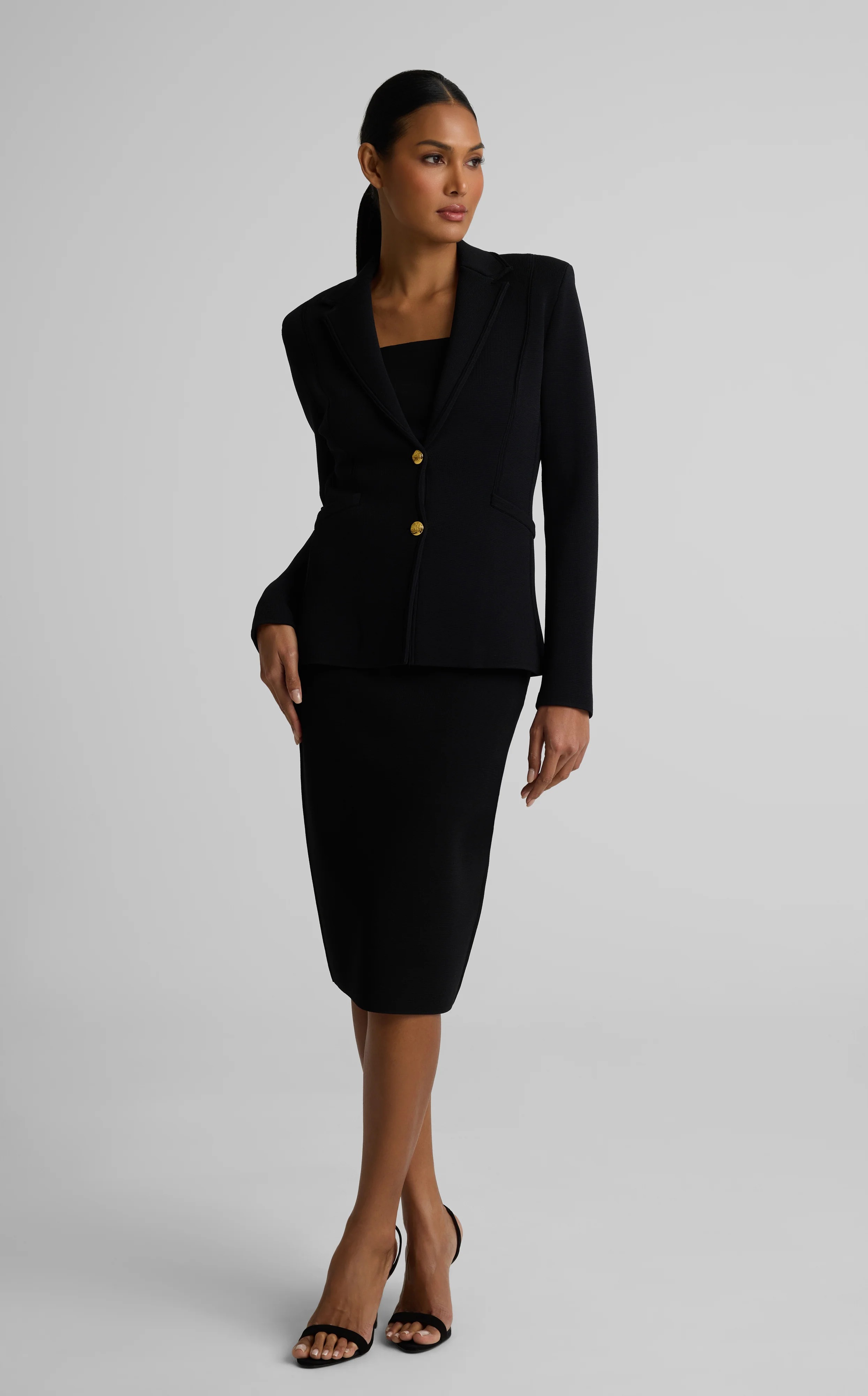 Nina Skirt In Santa Roma Knit