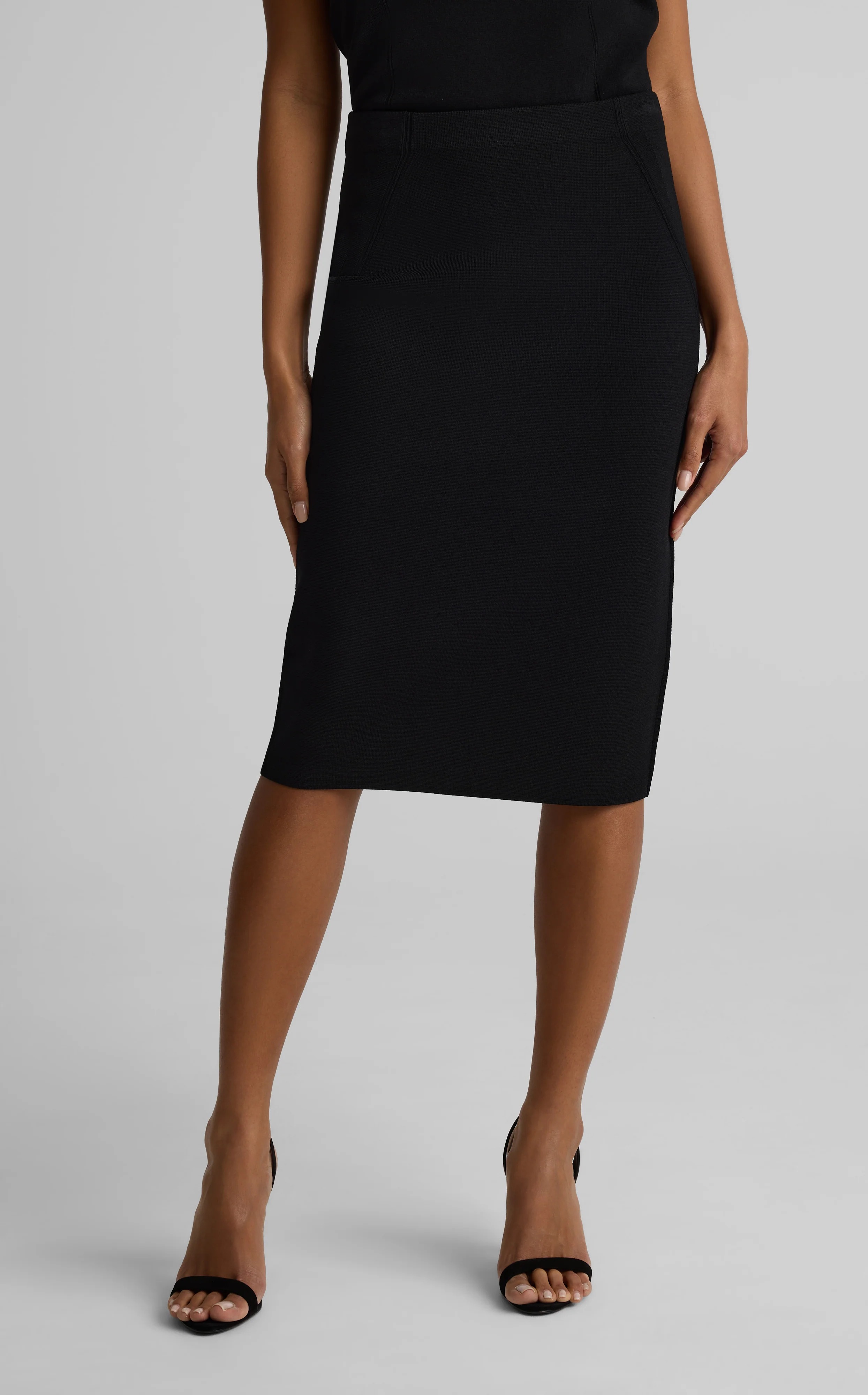 back view with minimal seam finish