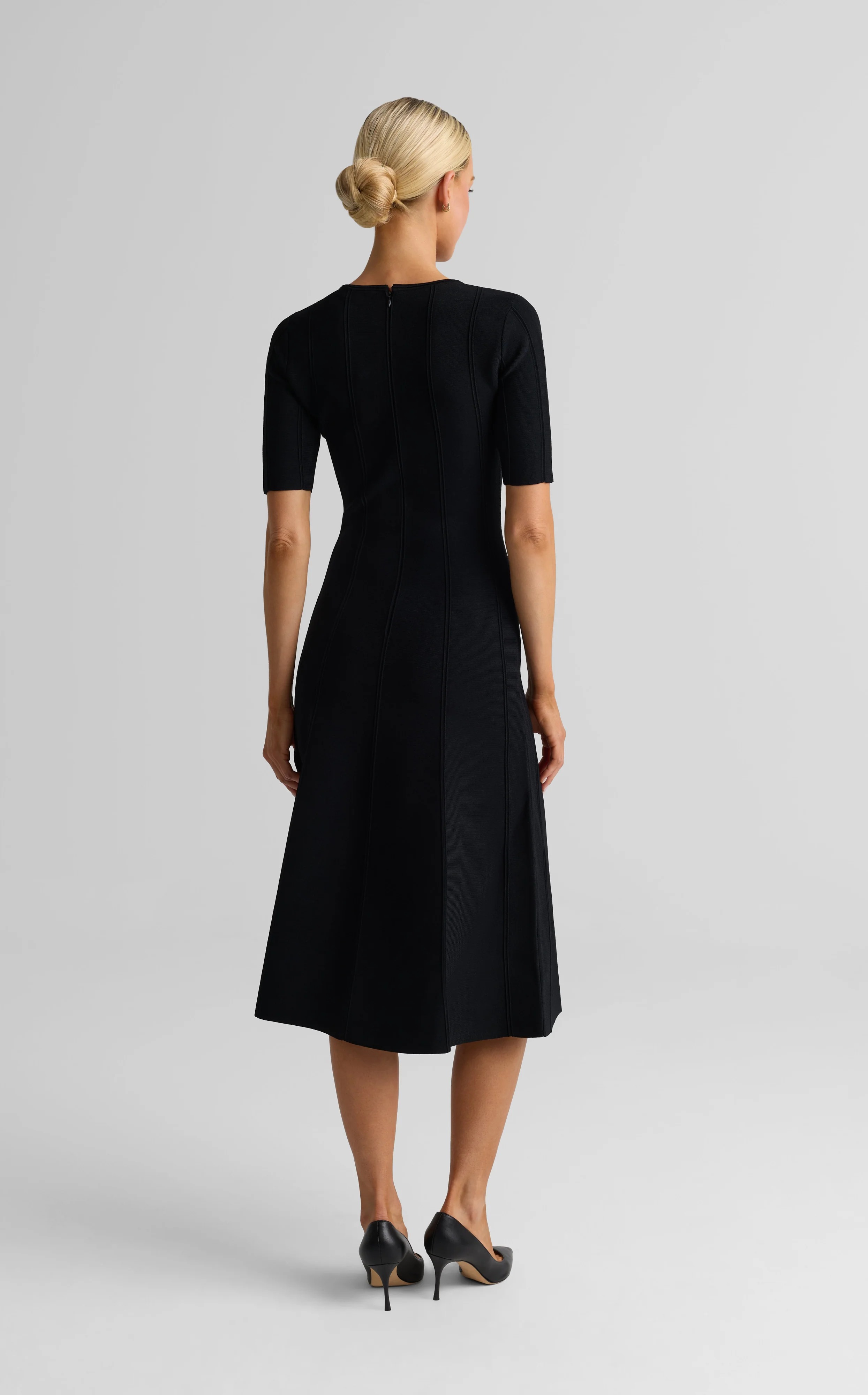 side angle showing shaped waist