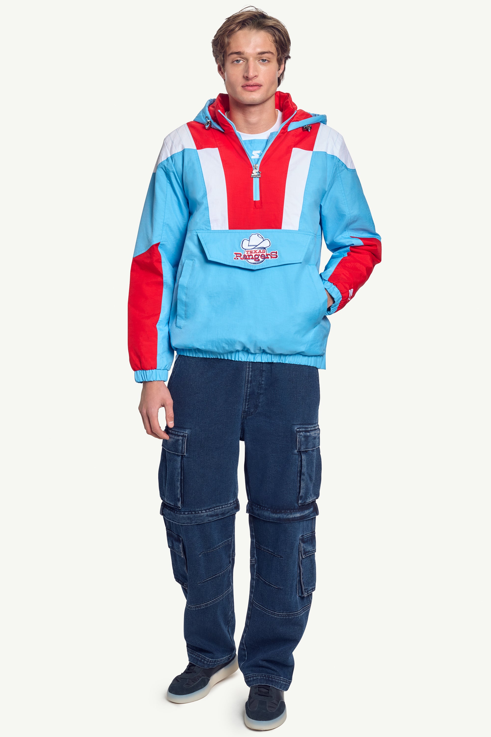 Official texas rangers windbreaker view