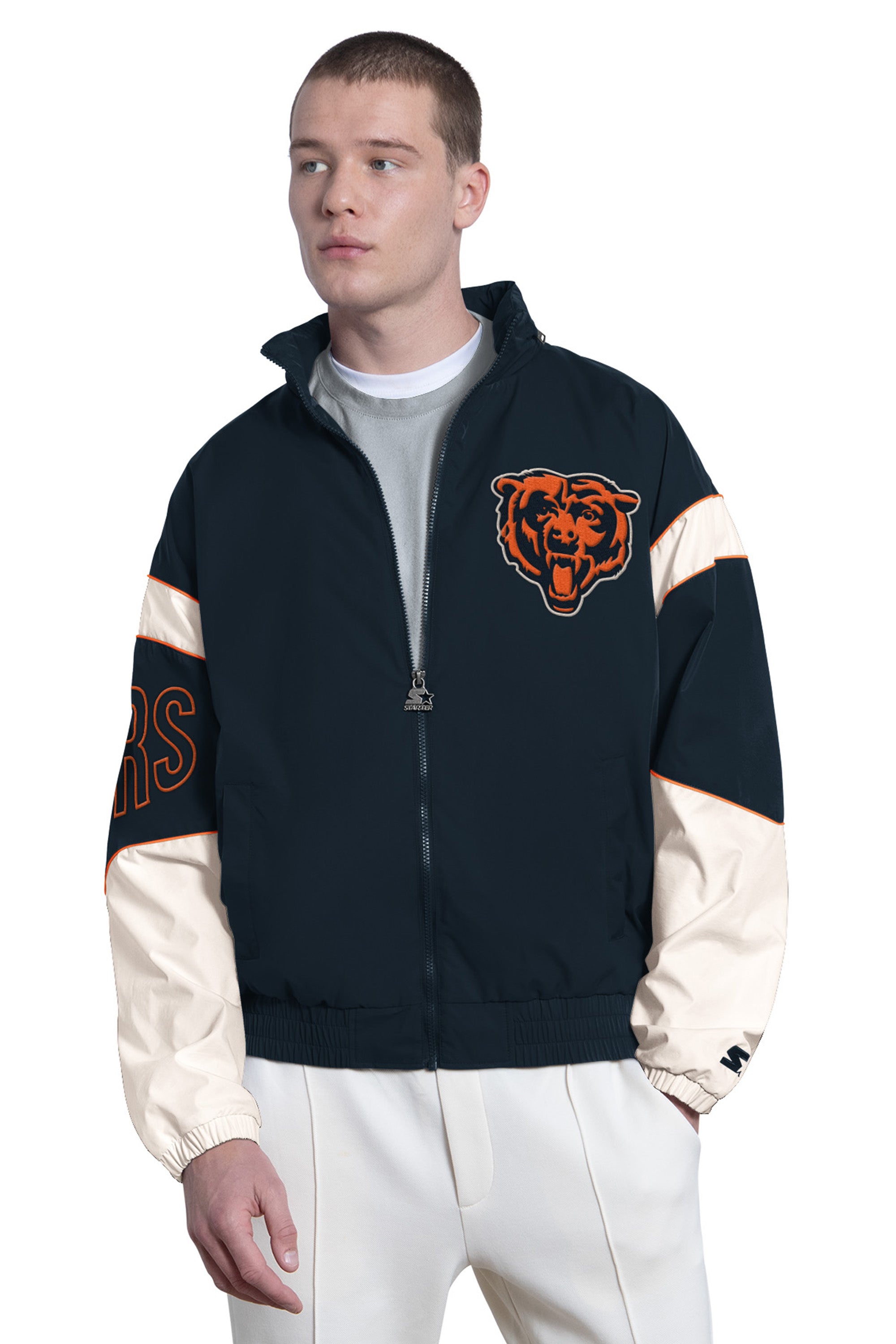 Official chicago bears the gust full zip jacket view