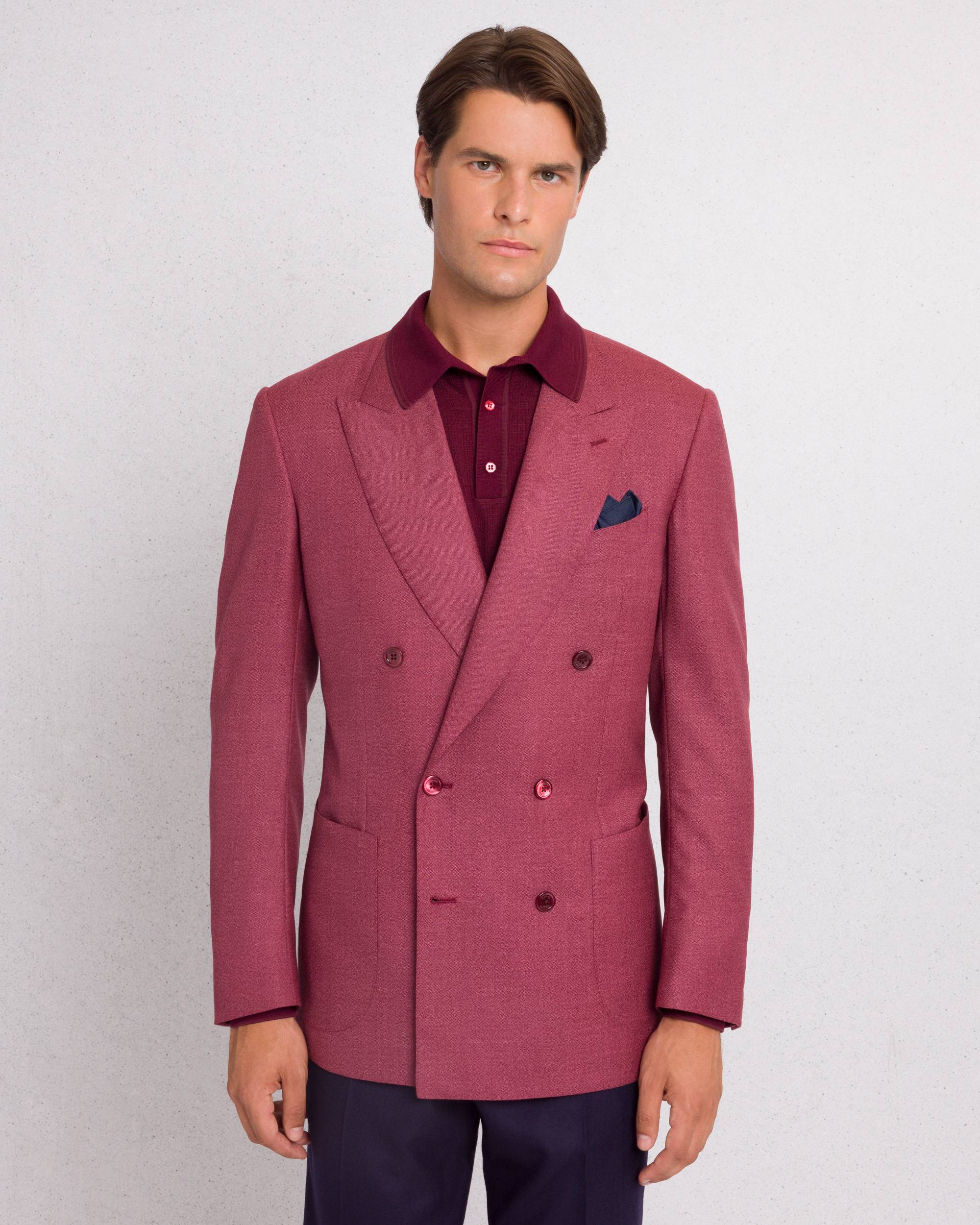 Cashmere double-breasted Fiesole jacket