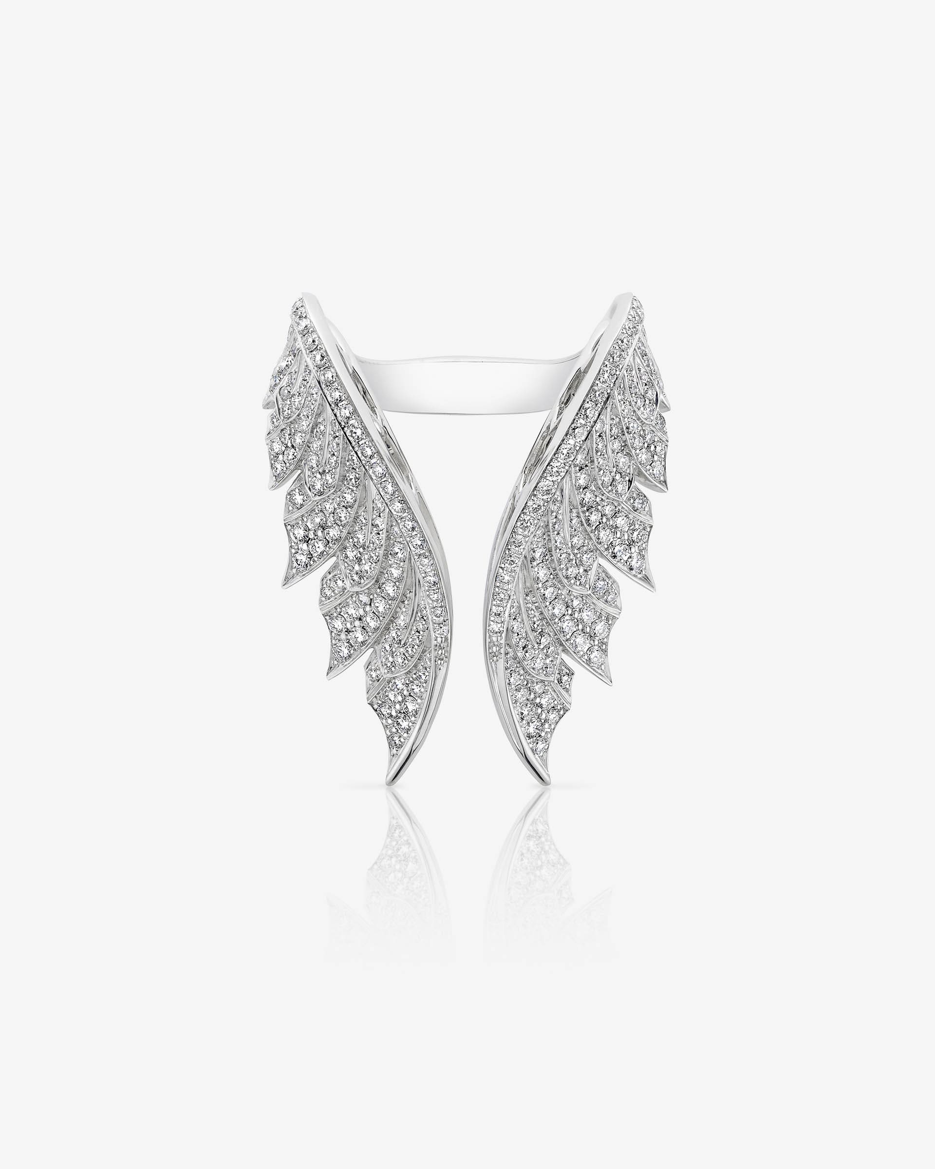 Magnipheasant Open Tail Feather Ring