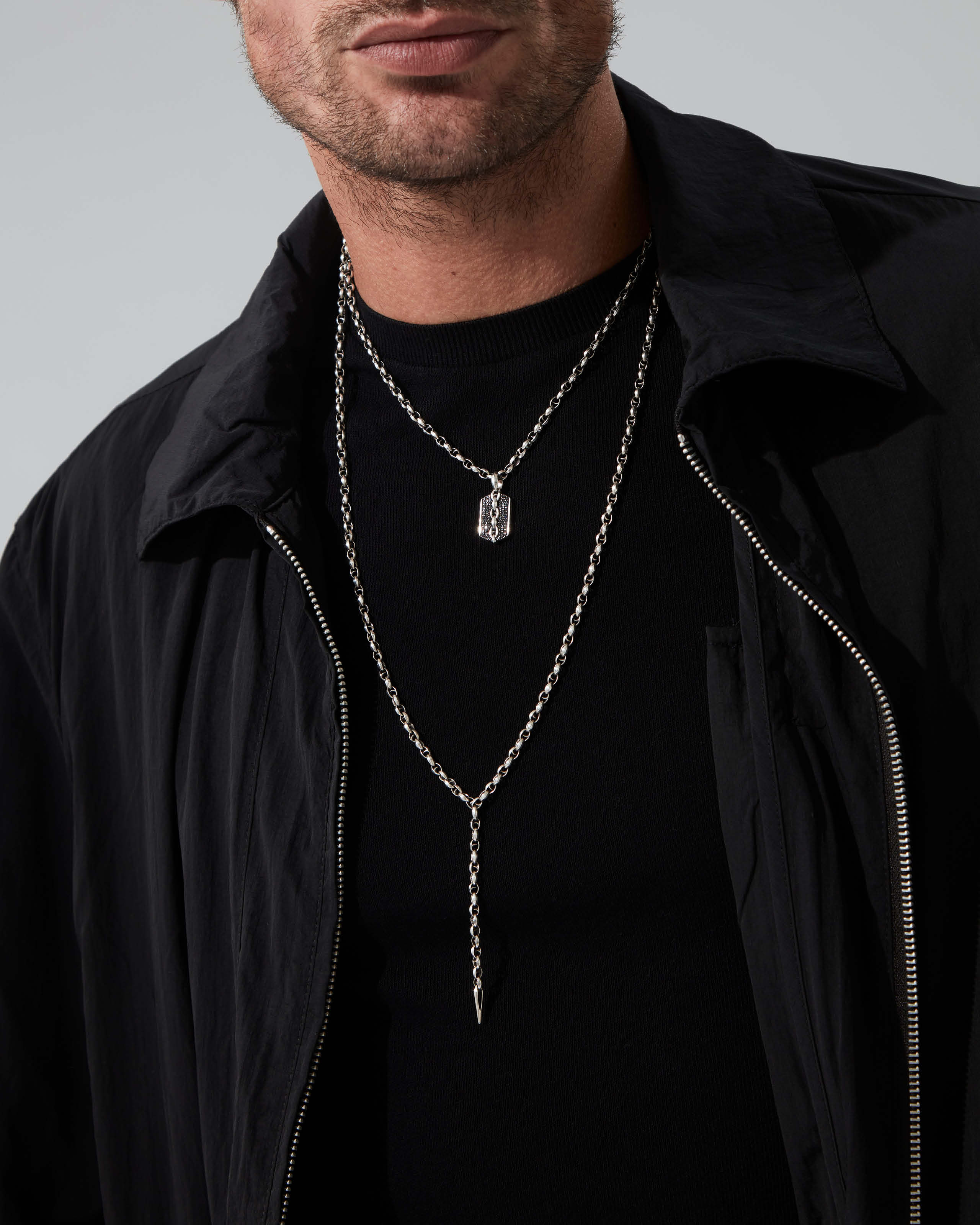 layered silver
