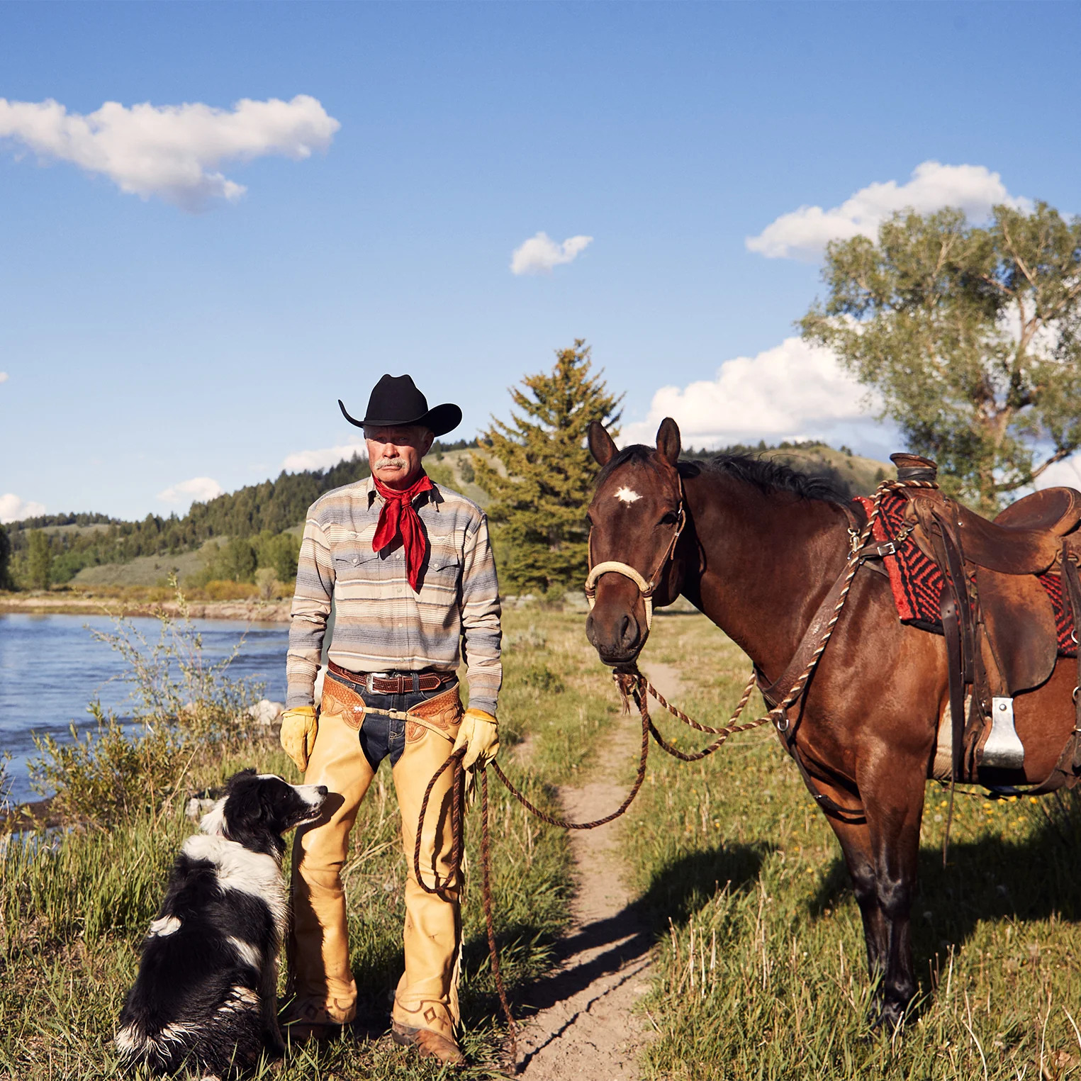 Cattleman crown and 4-inch brim profile