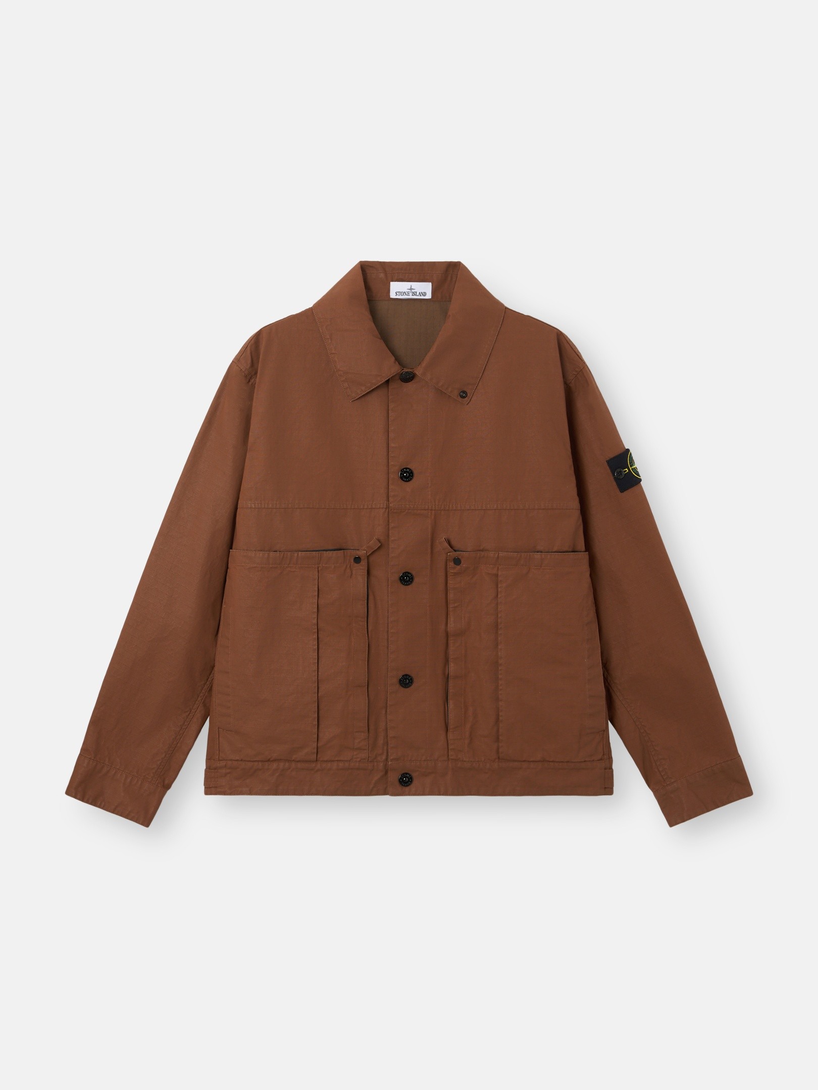 Tela Stella Resin-Coated Cotton Jacket