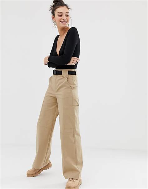 STR military pant in beige