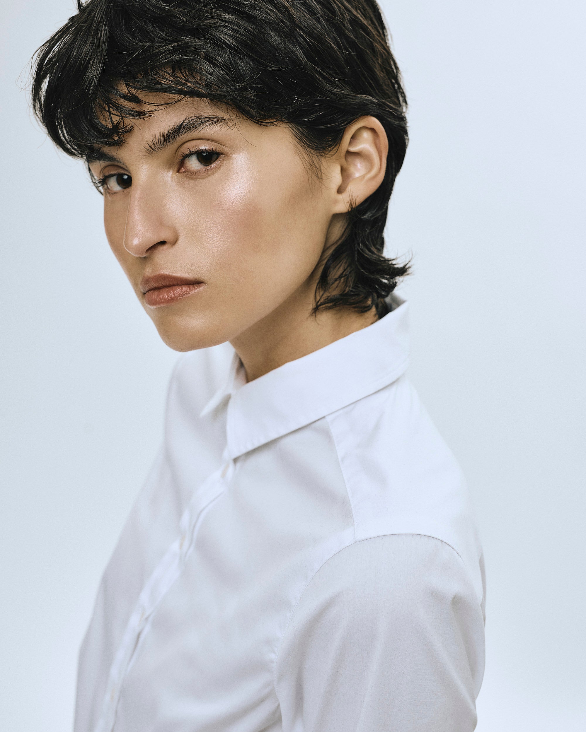 fabric and collar detail