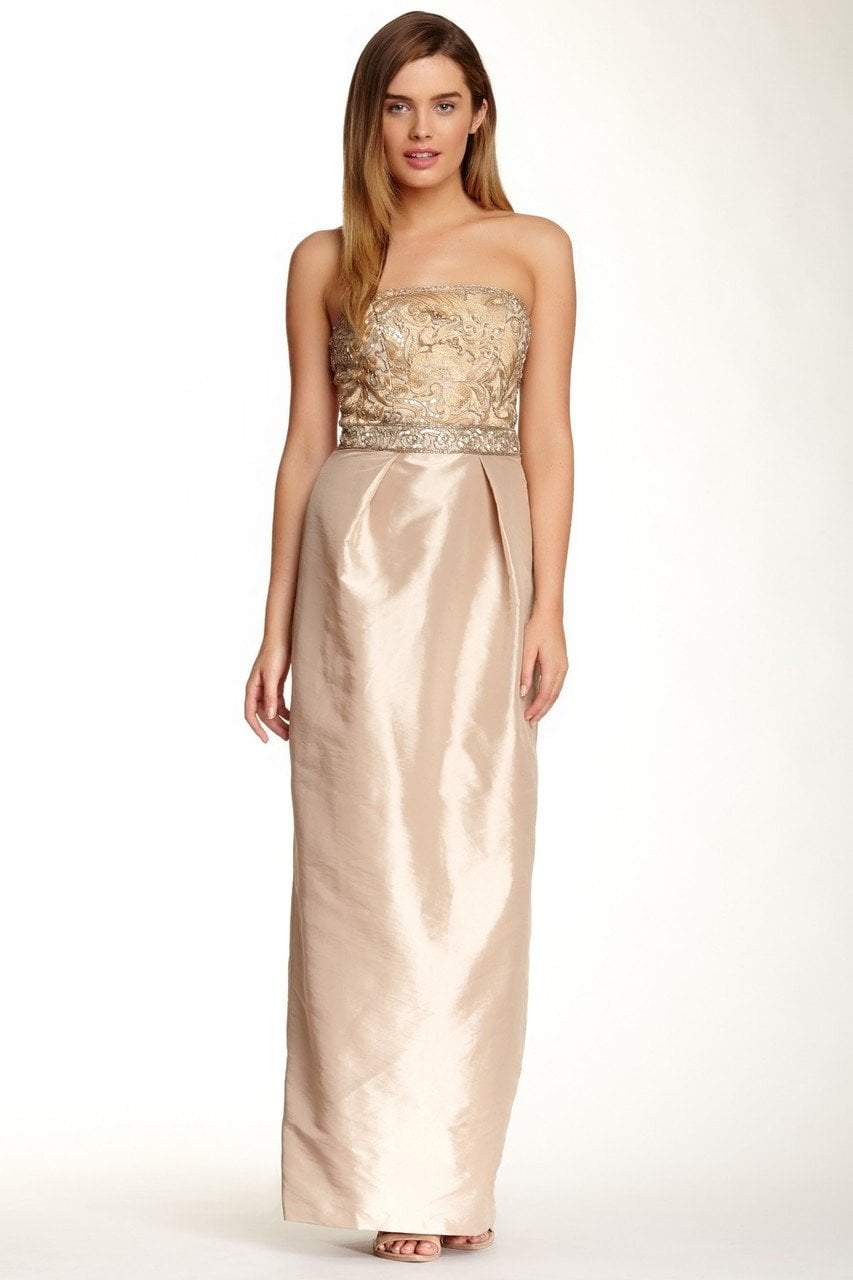 Embellished Taffeta Gown N3445
