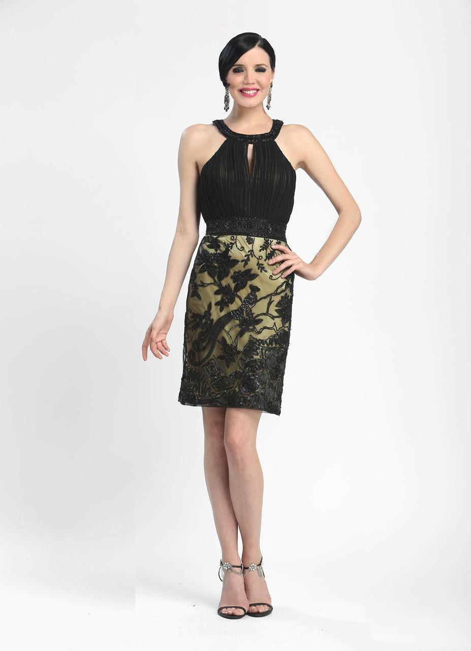 Keyhole Lace Dress N4117
