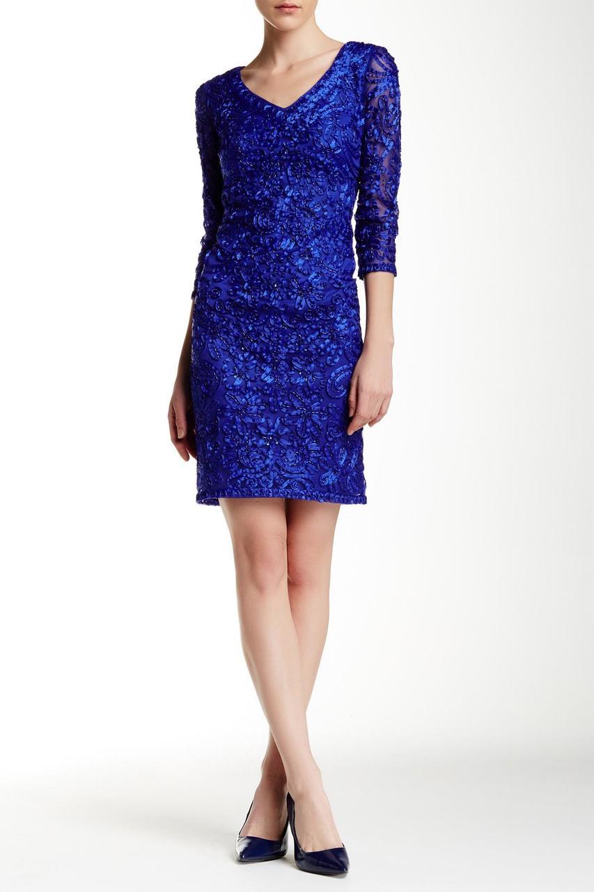 Ribbon Ornate Mesh Dress N5364