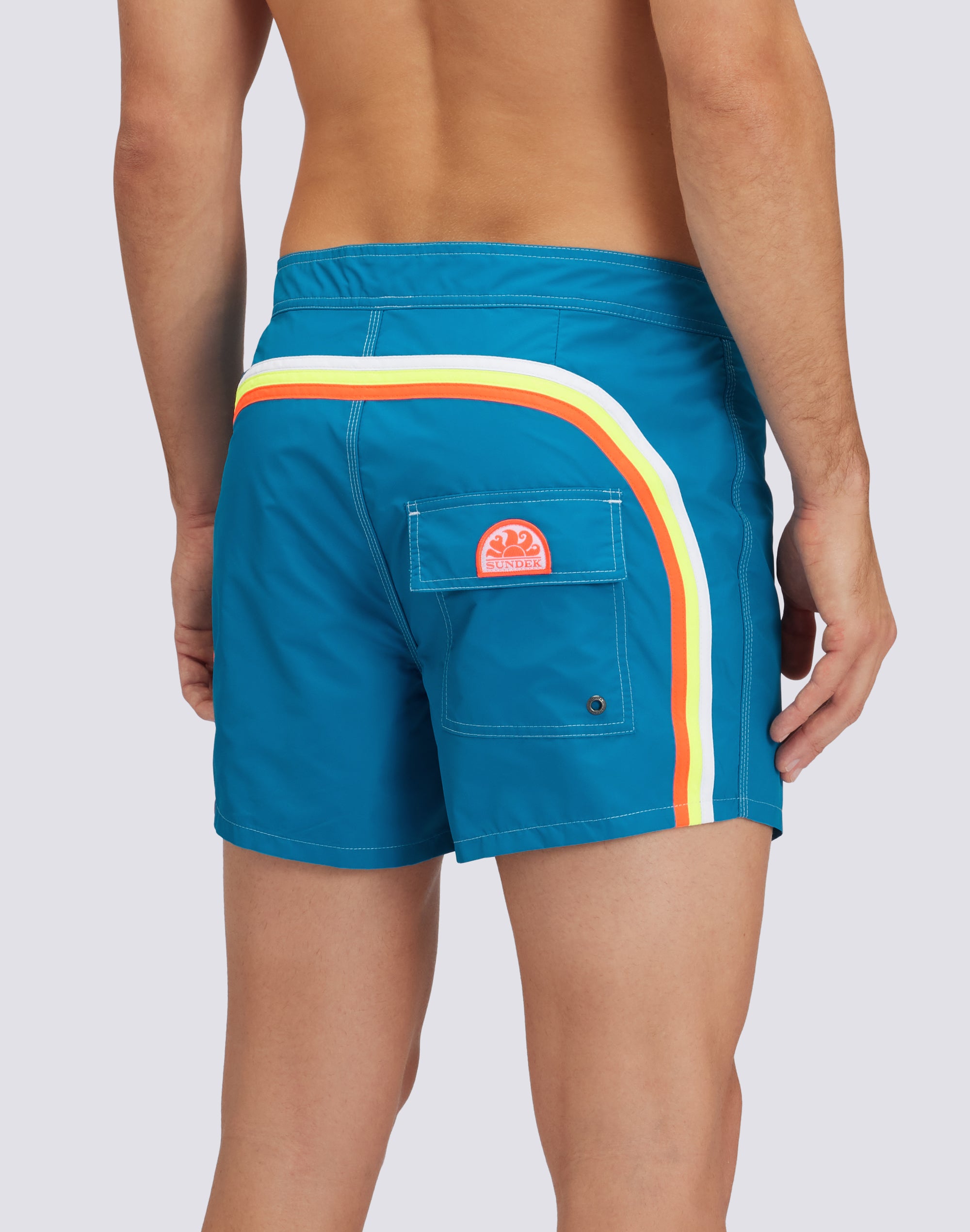 M502 Fixed-Waist Rainbow Boardshorts