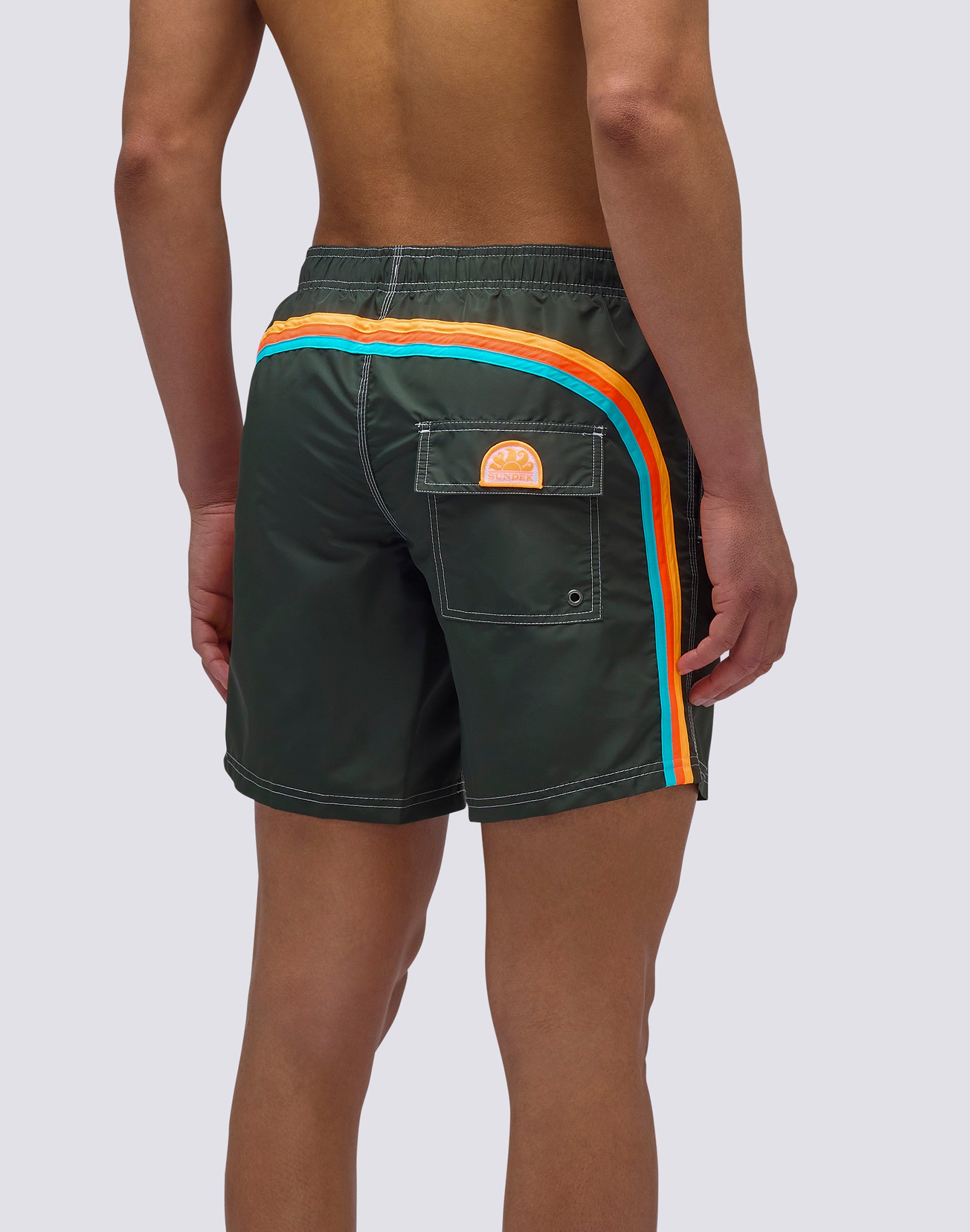 M505 Mid-Length Rainbow Boardshorts