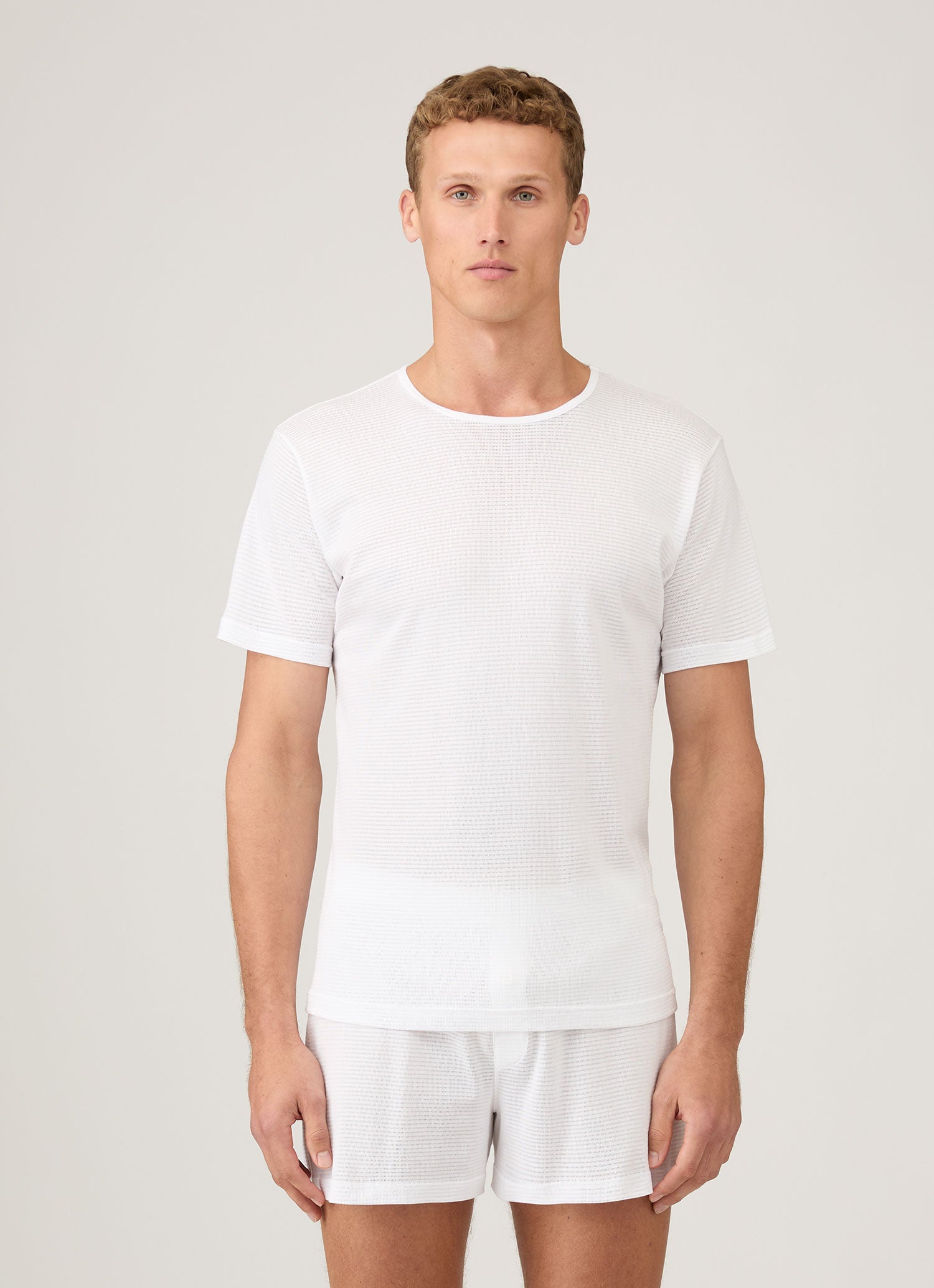 On-body front view