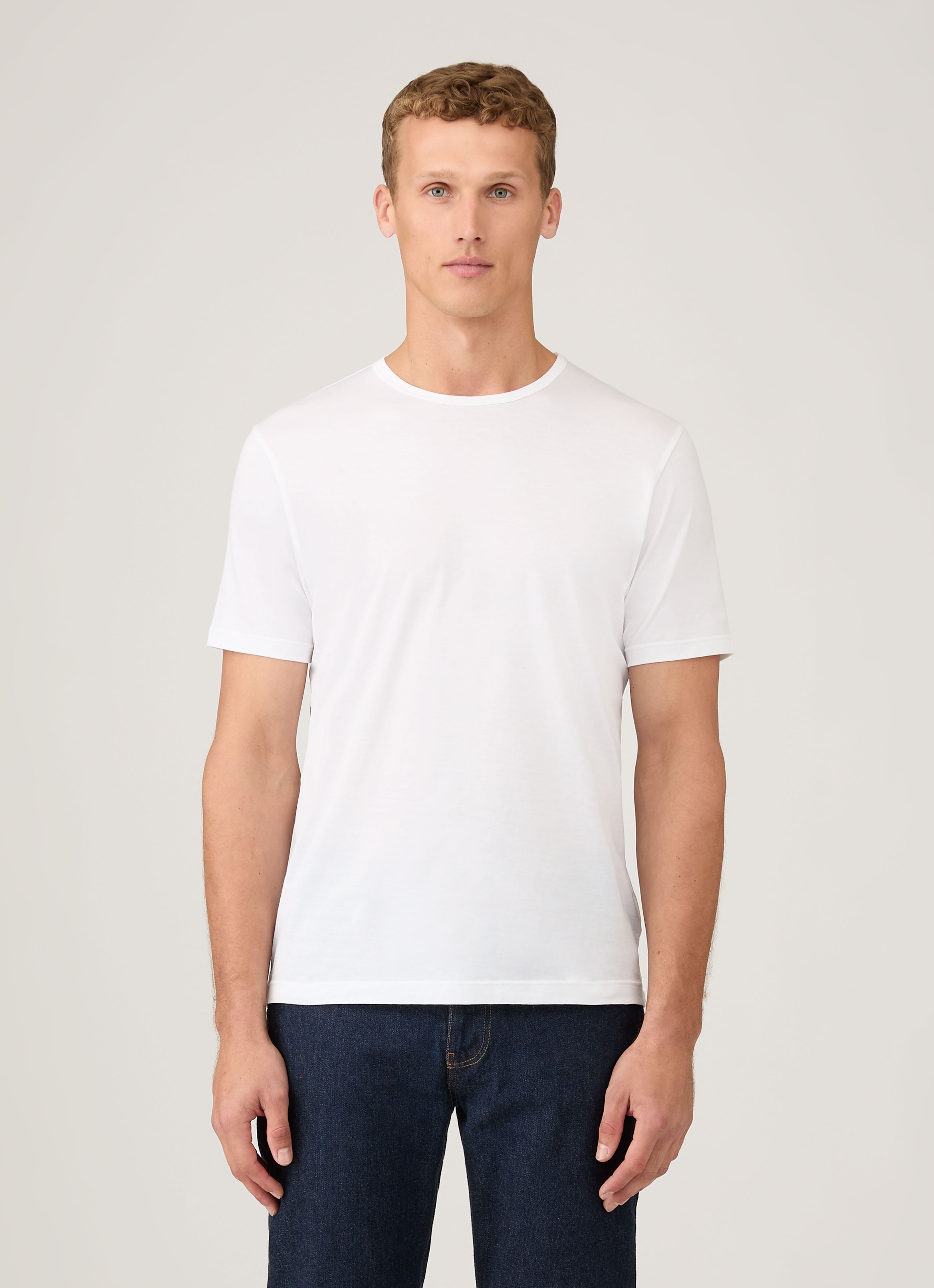 On-body front view