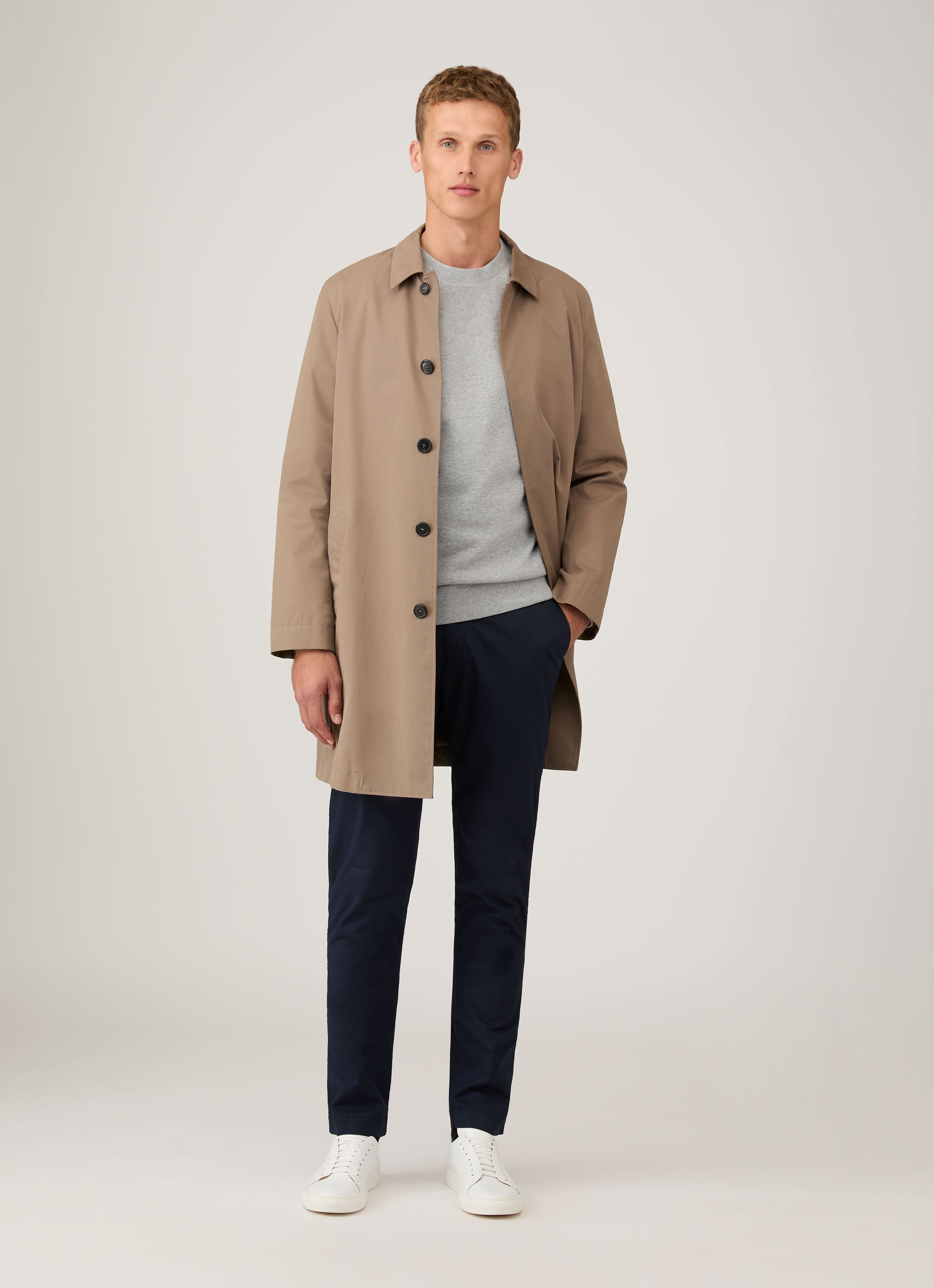 Styled under coat
