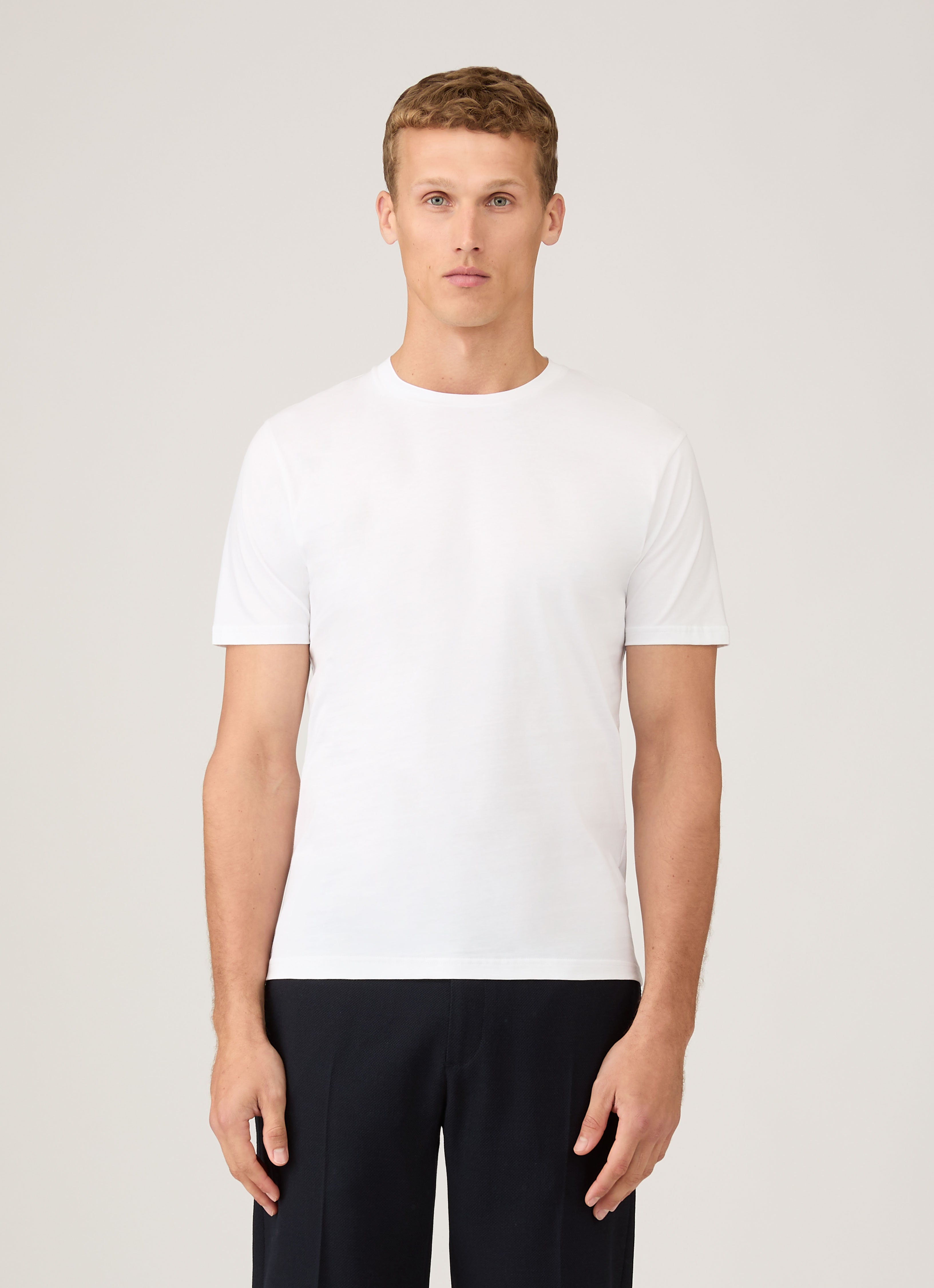 On-body front view