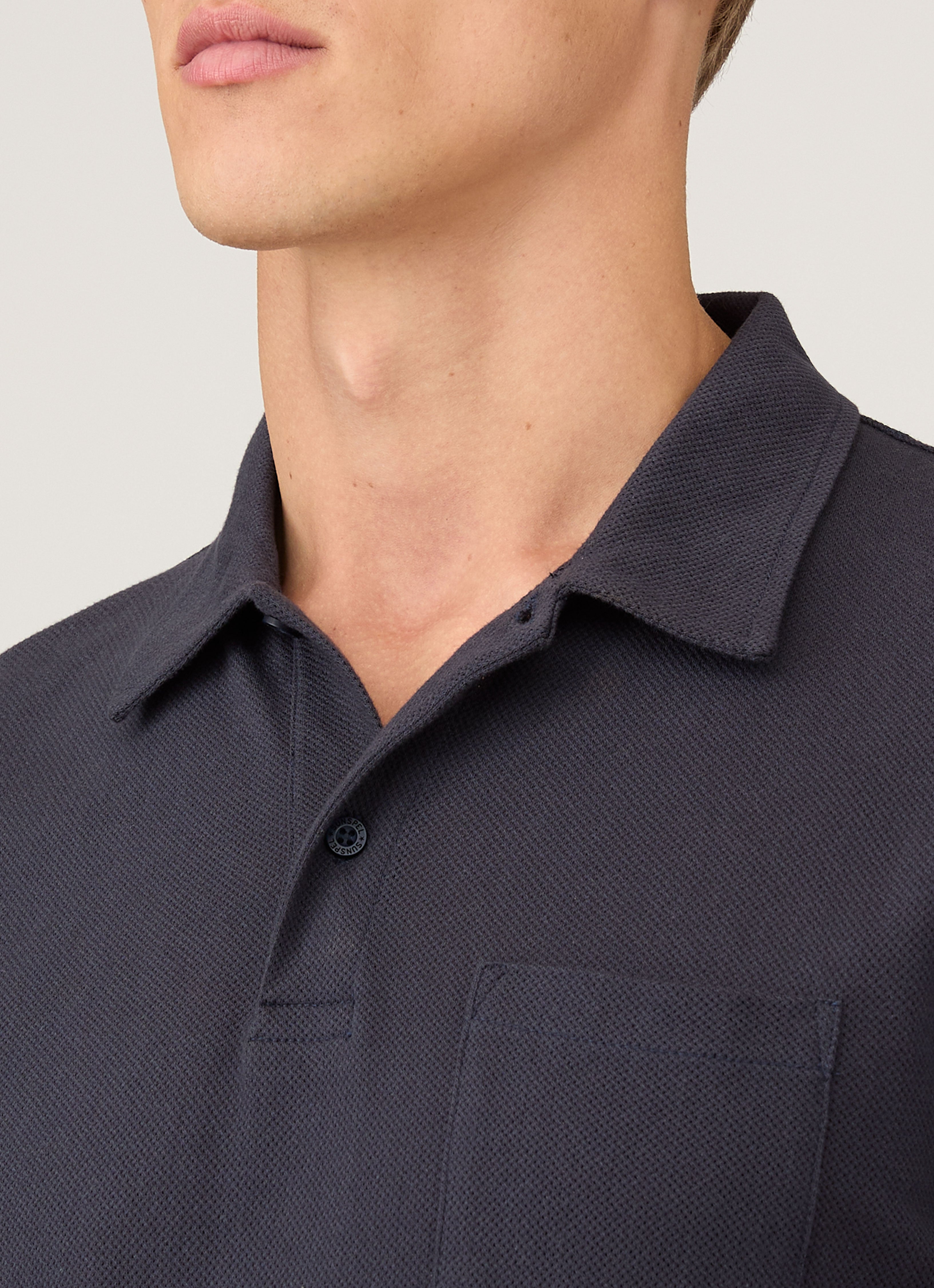 Placket close-up