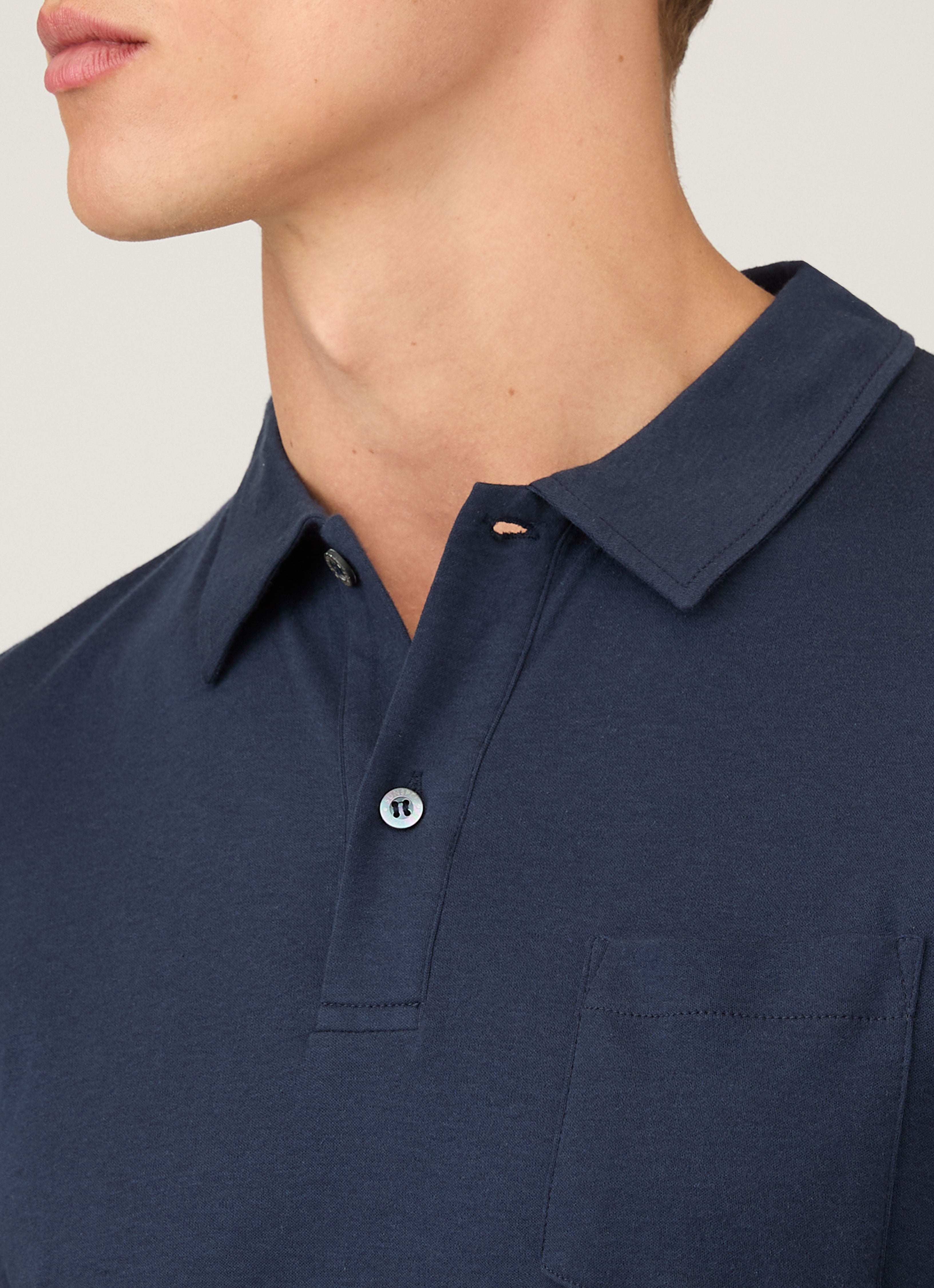 Placket close-up