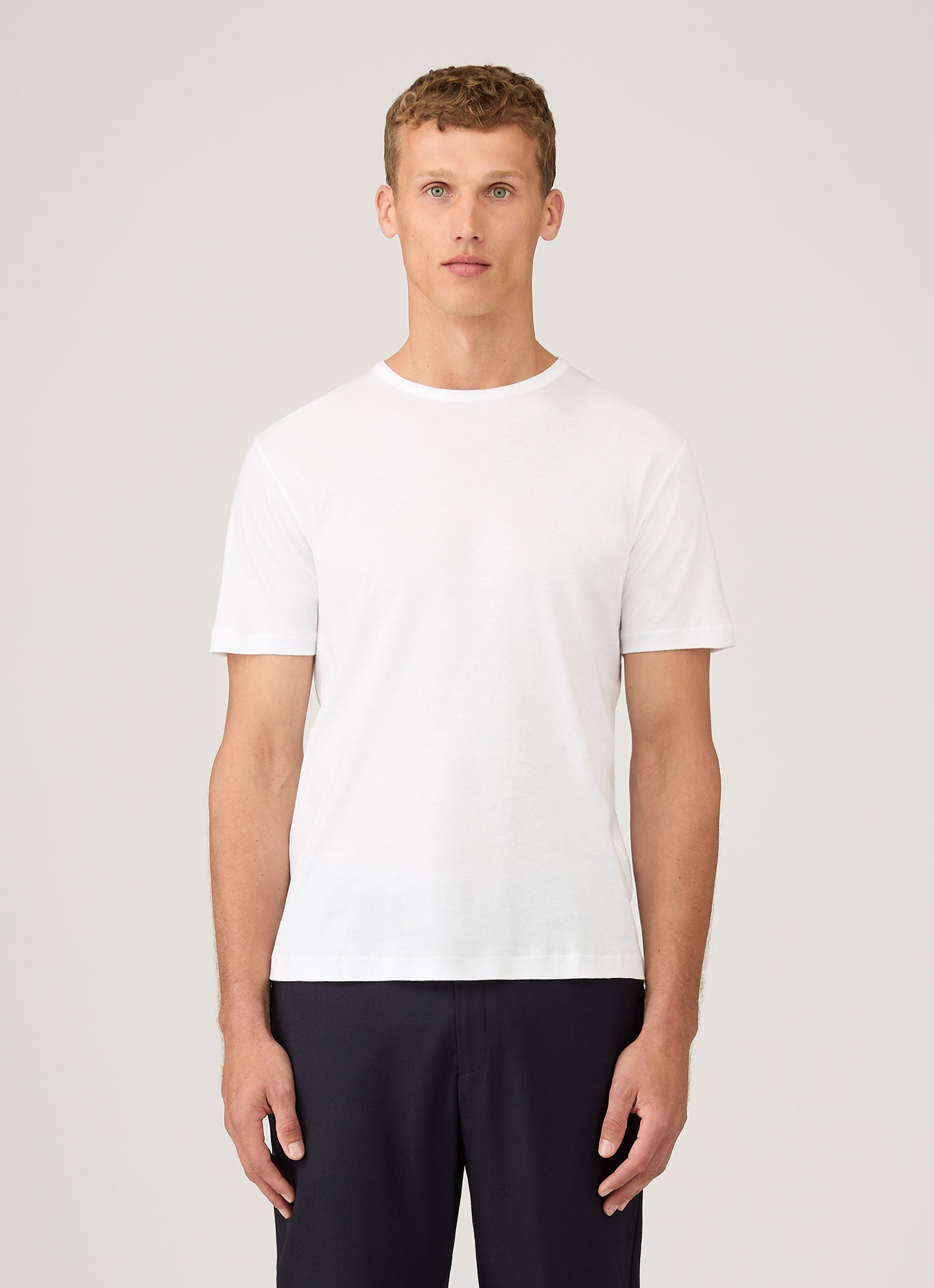 On-body front view