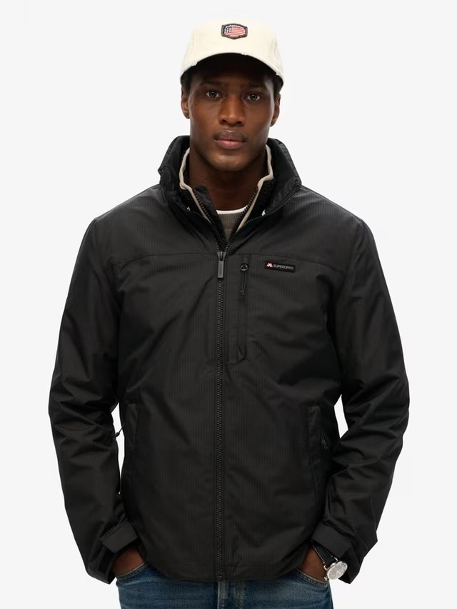 Non Hood Logo Windbreaker Jacket