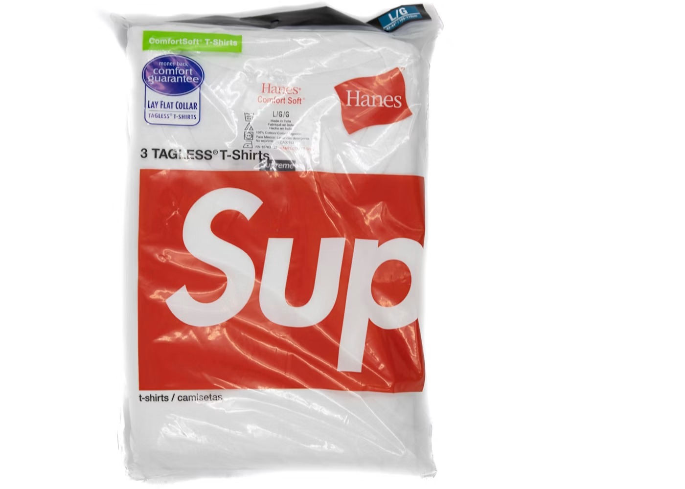 StockX white 3-pack packshot