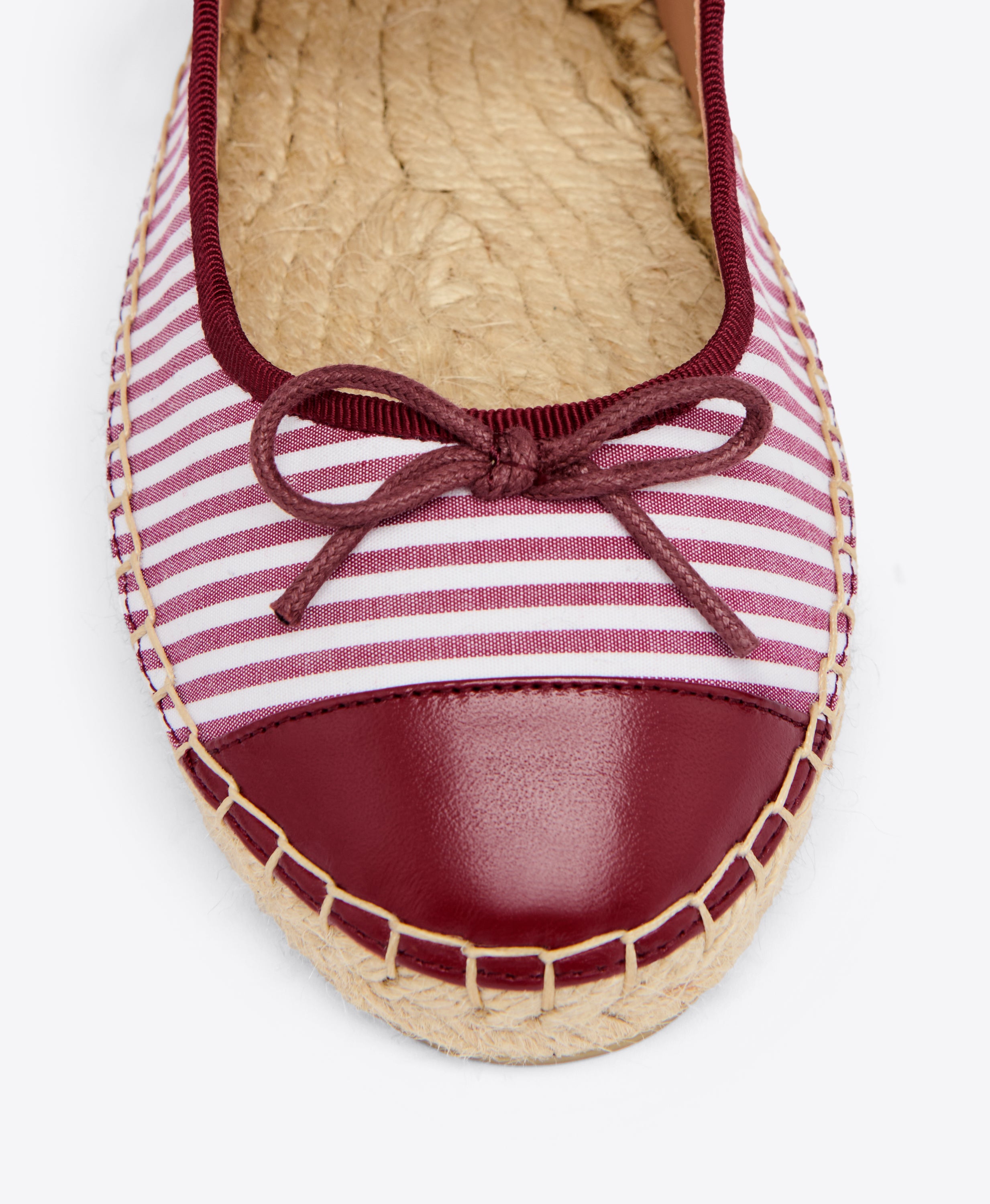 striped cotton detail