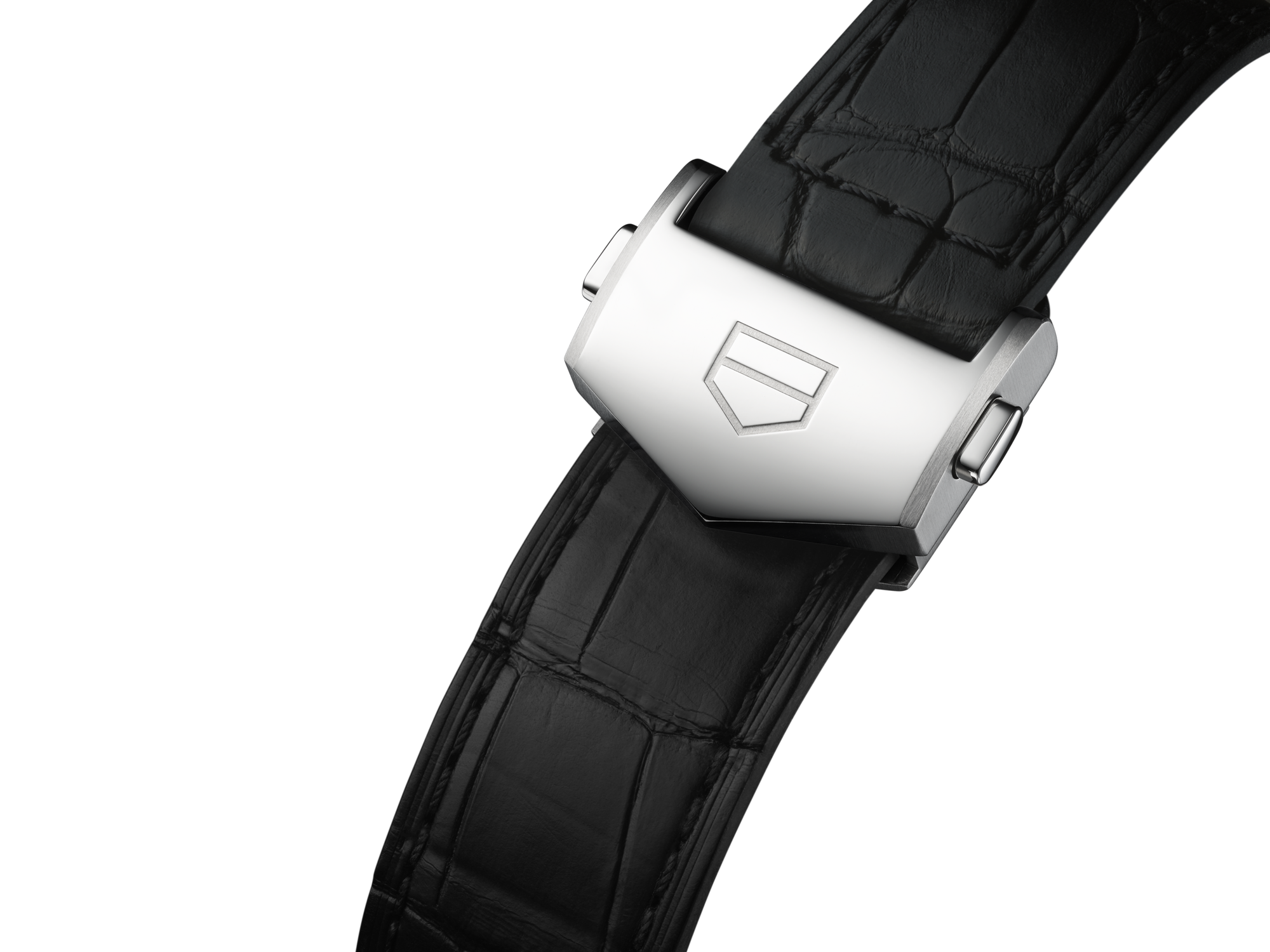 Carrera strap and clasp detail