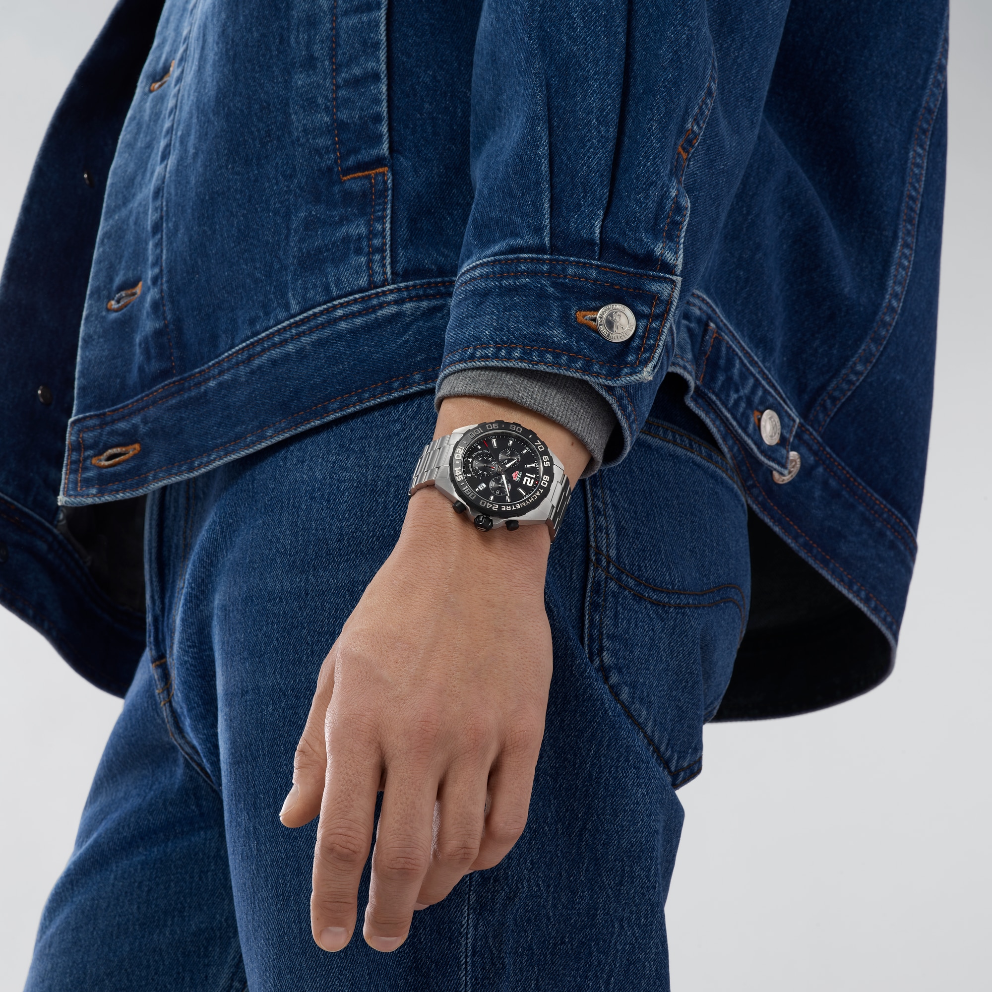 Formula 1 on-wrist scale
