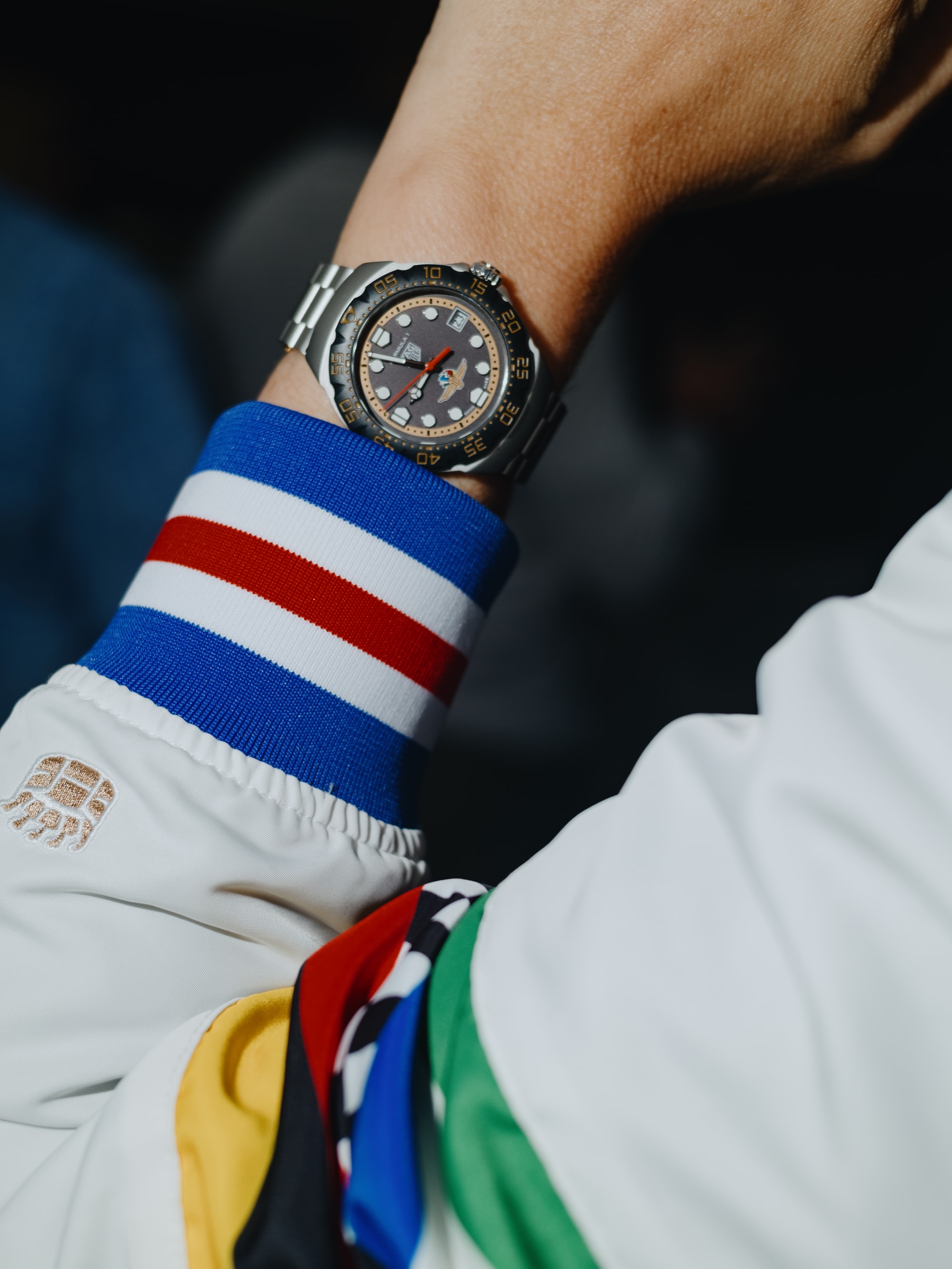 Formula 1 on-wrist scale