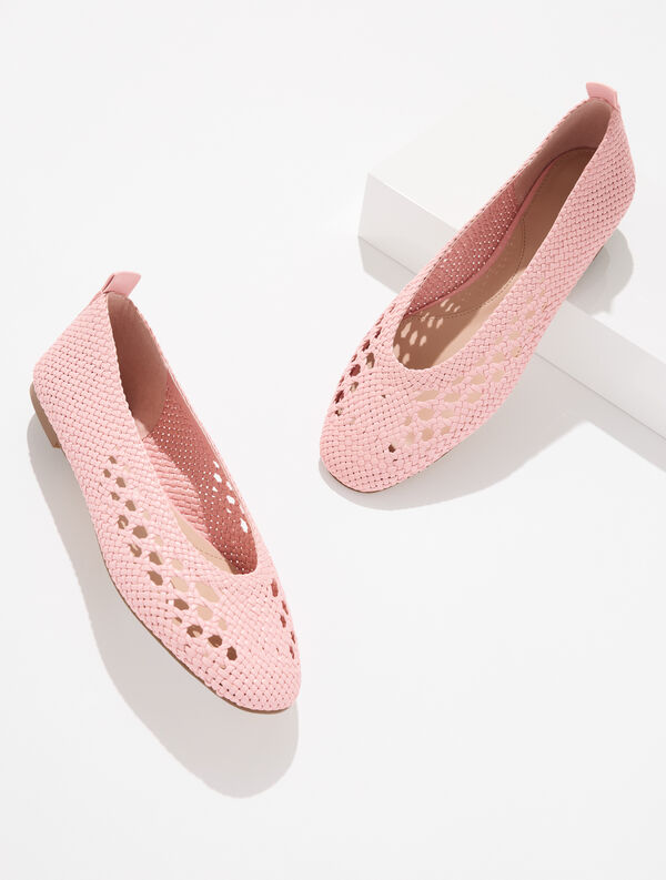 Tana Woven Ballet Flats