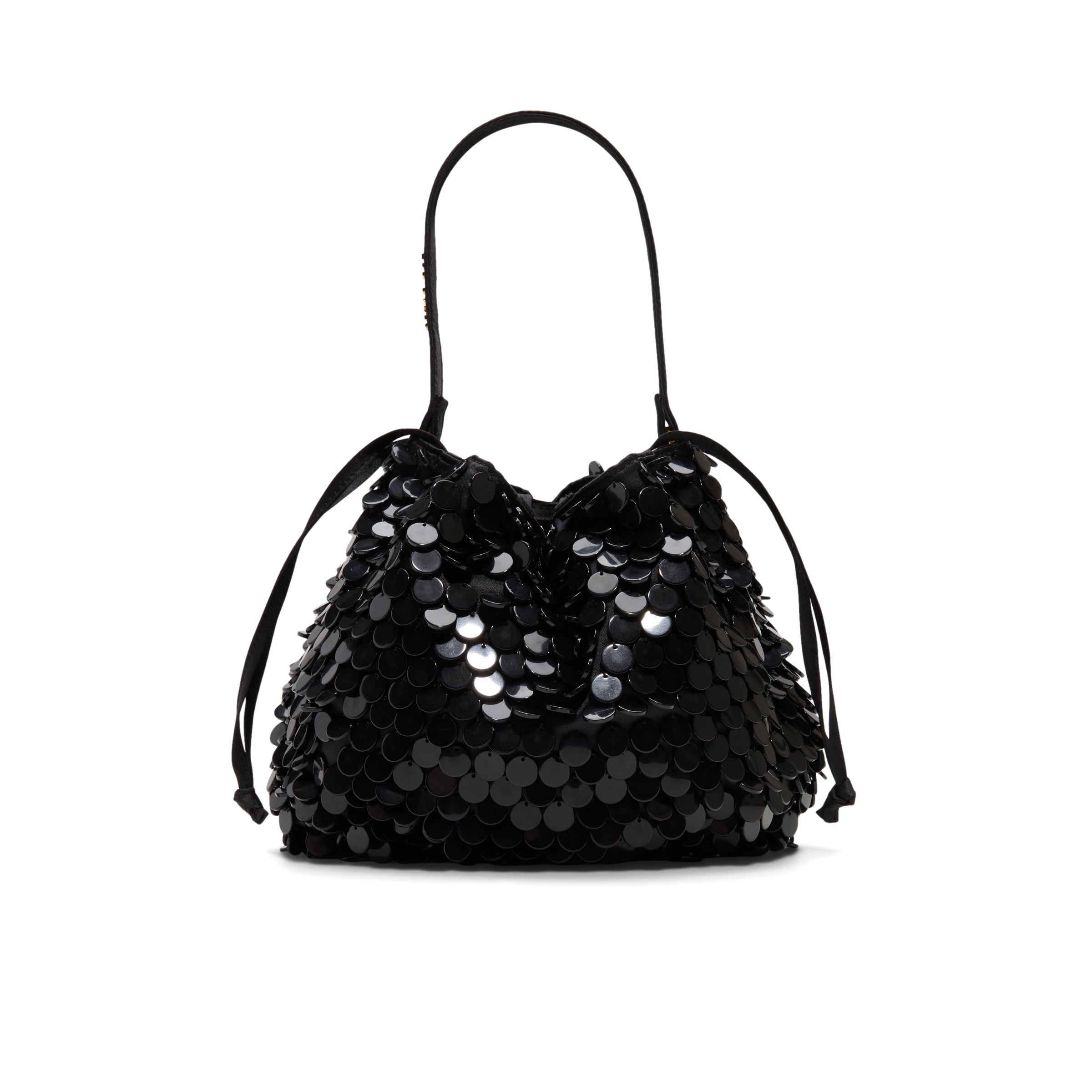 CORAL Embellished Bucket Bag