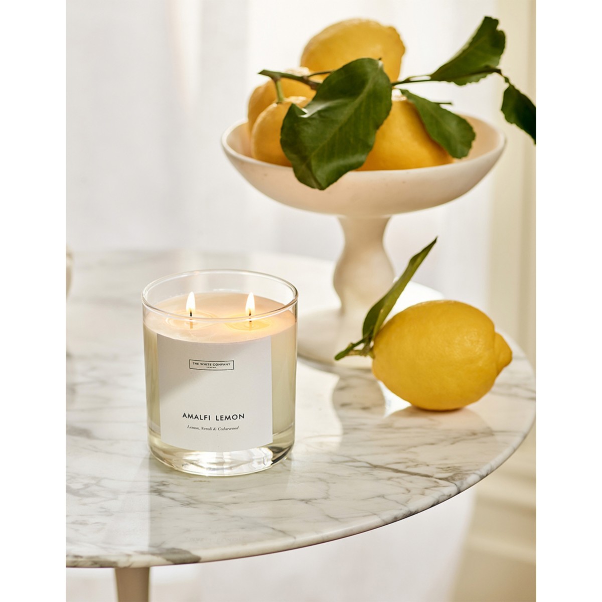 Amalfi Lemon Luxury 2 Wick Candle