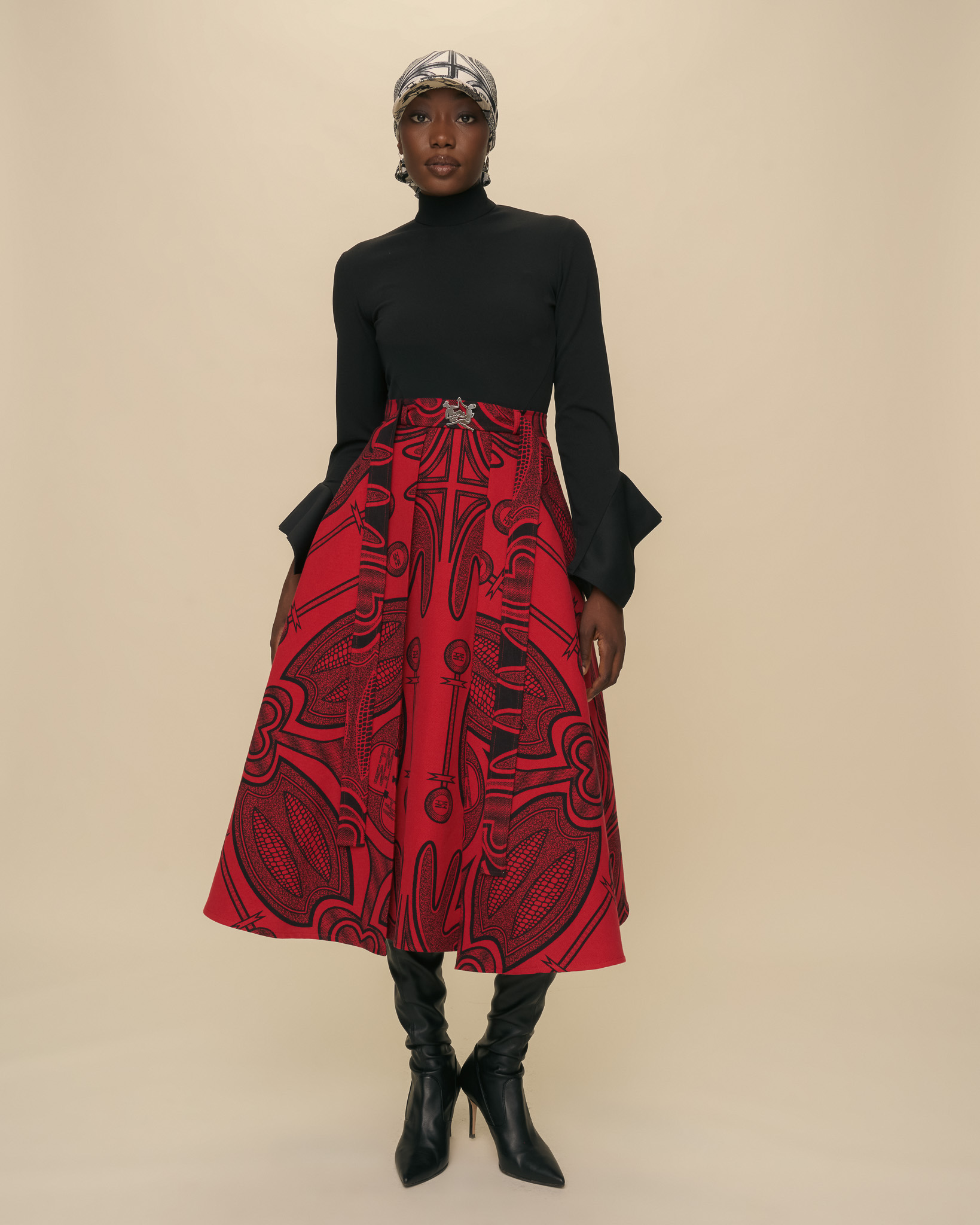 Basotho A-Line Skirt
