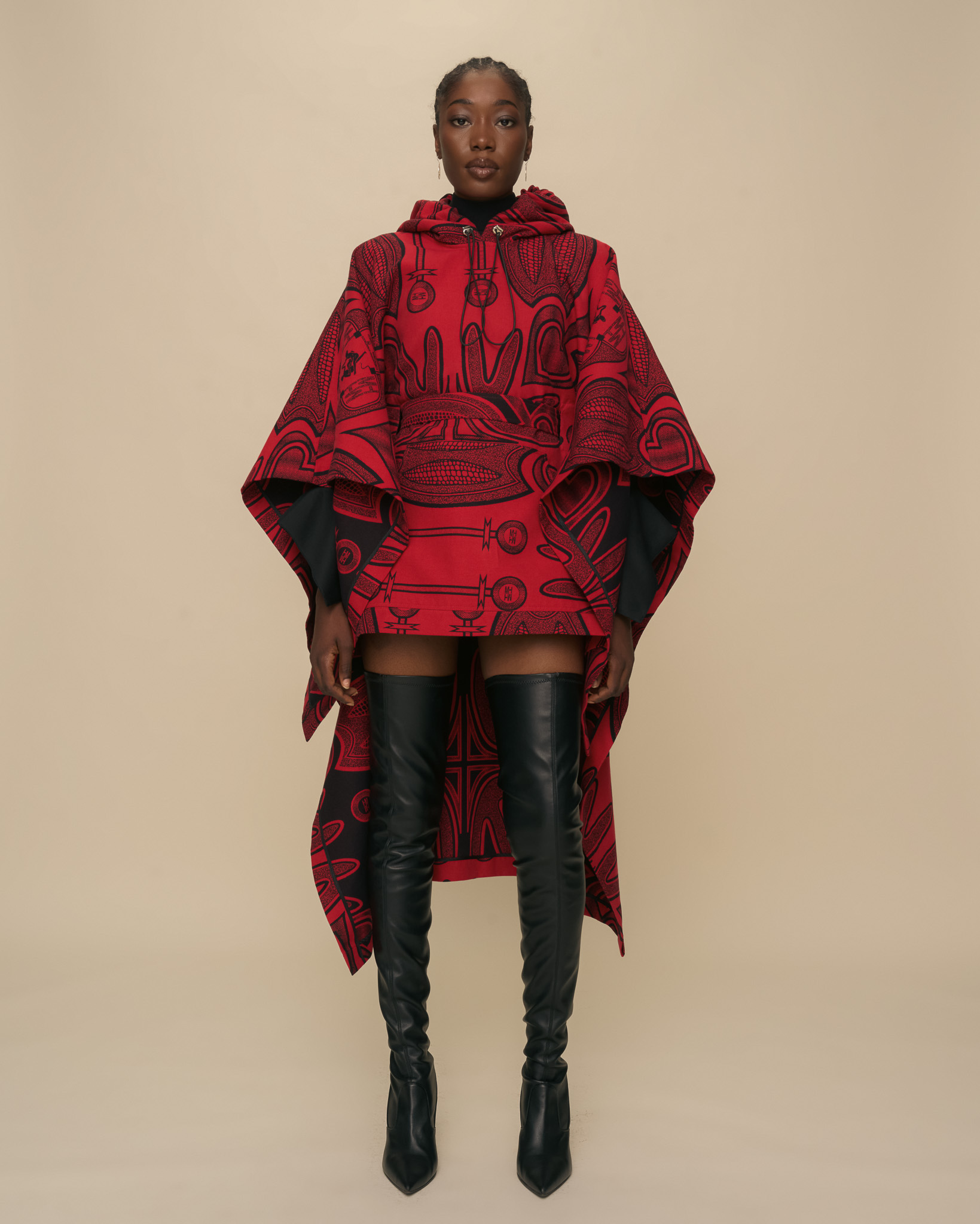 Basotho Unisex Poncho