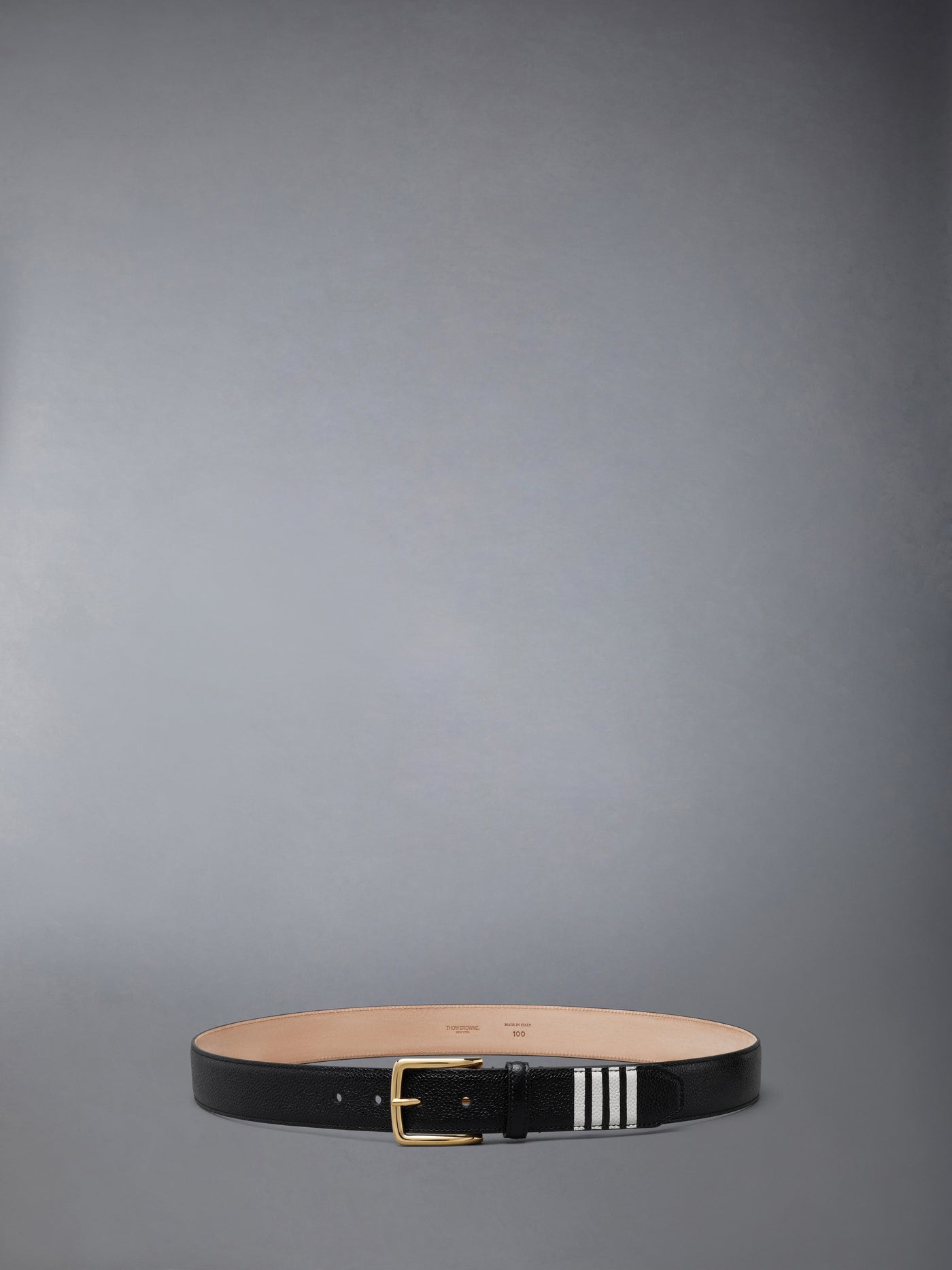 Pebble Grain 4-Bar Loop Belt