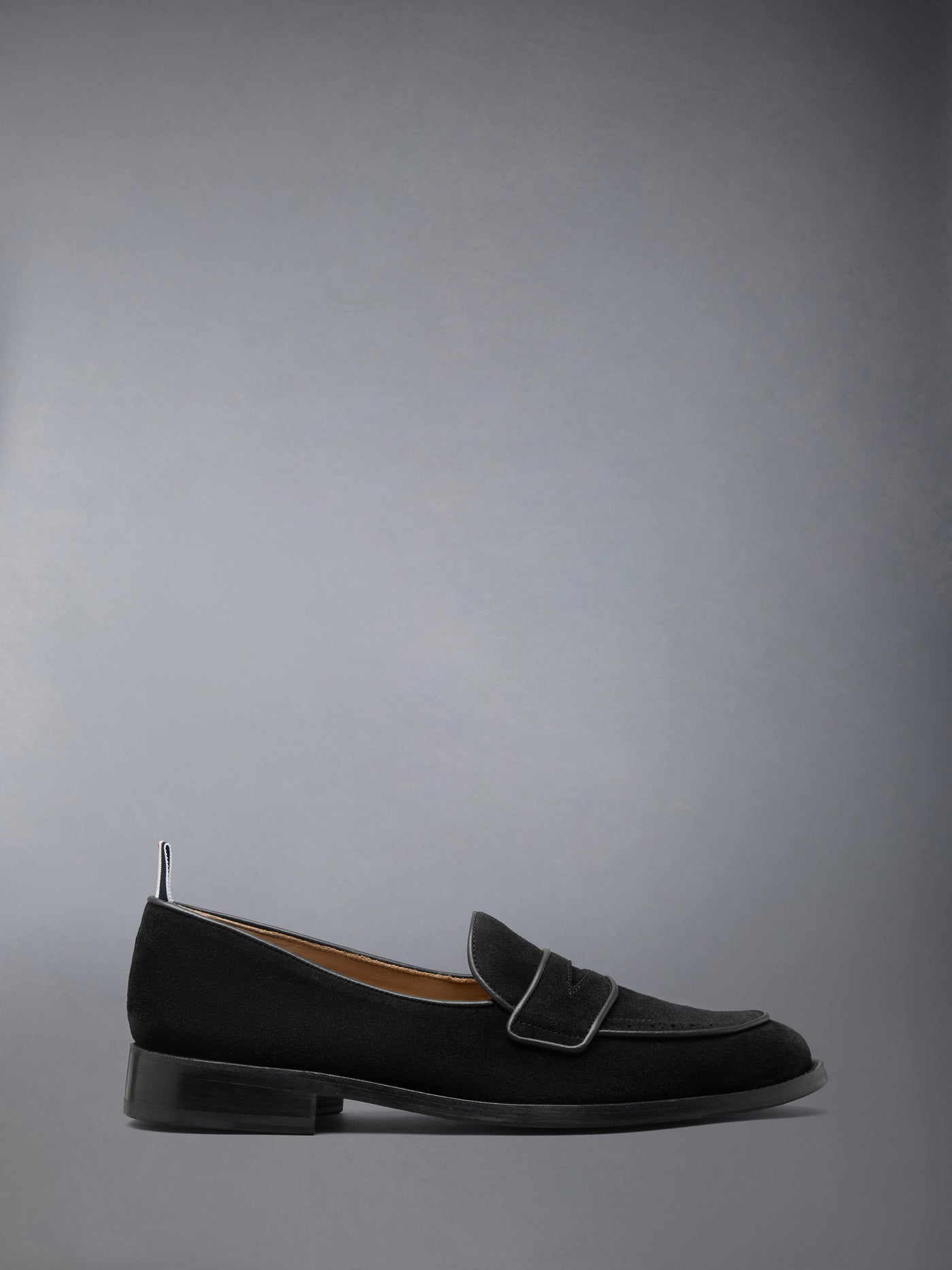 Suede Varsity Penny Loafer