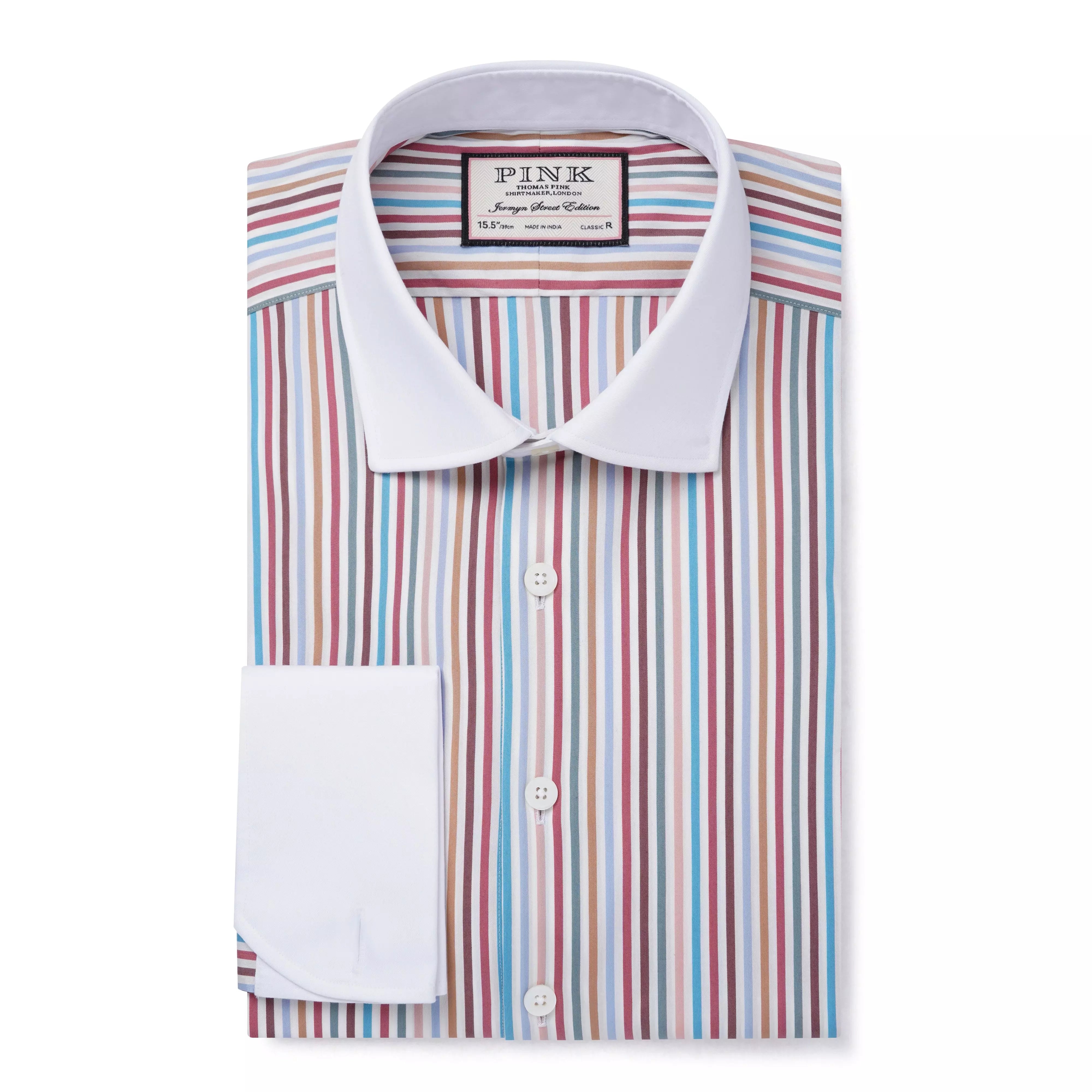Jermyn Street Edition Multi Bengal Stripe Shirt
