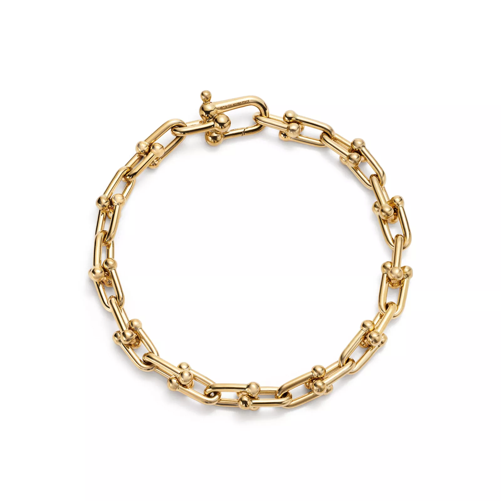 Tiffany HardWear Small Link Bracelet in Yellow Gold