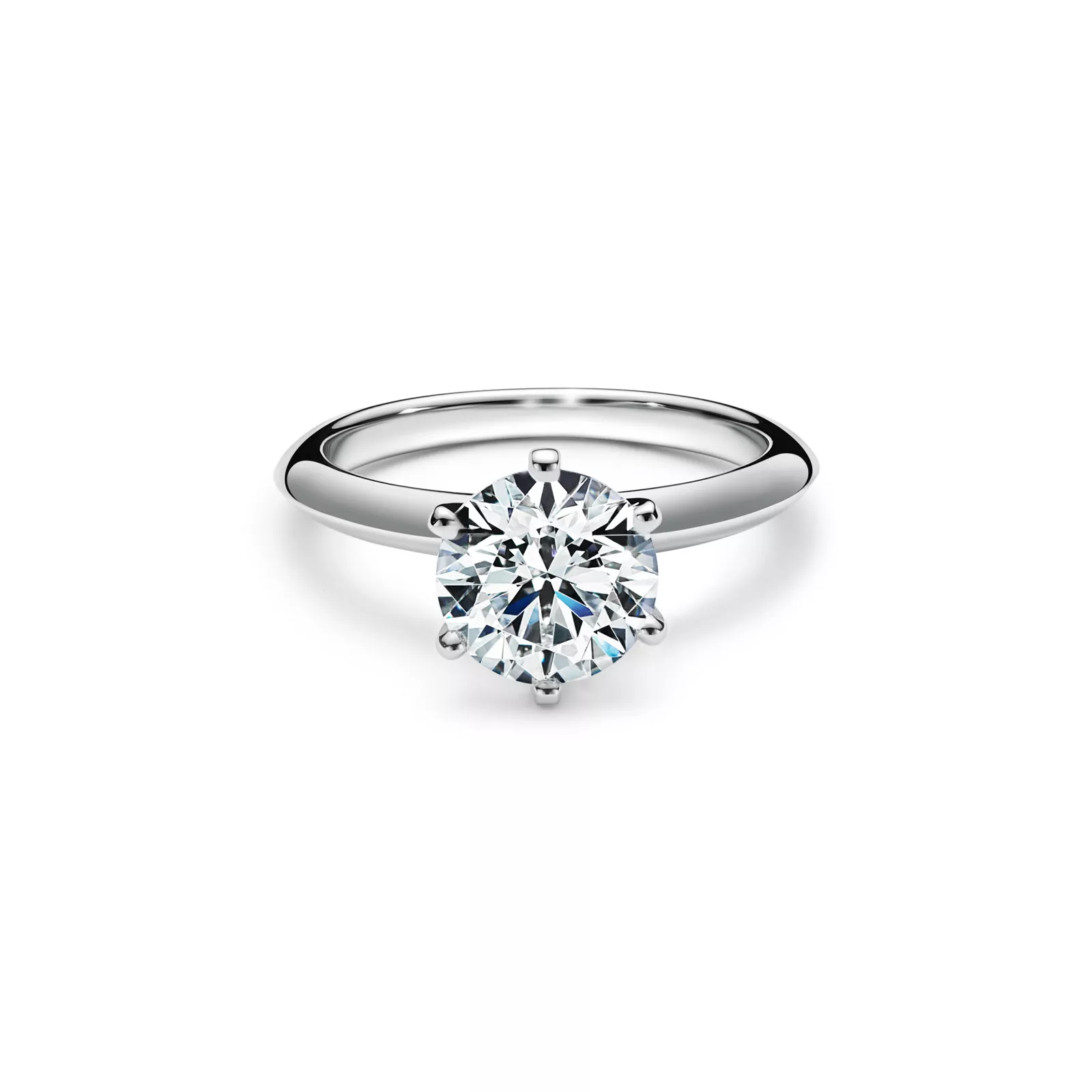 The Tiffany Setting Engagement Ring in Platinum