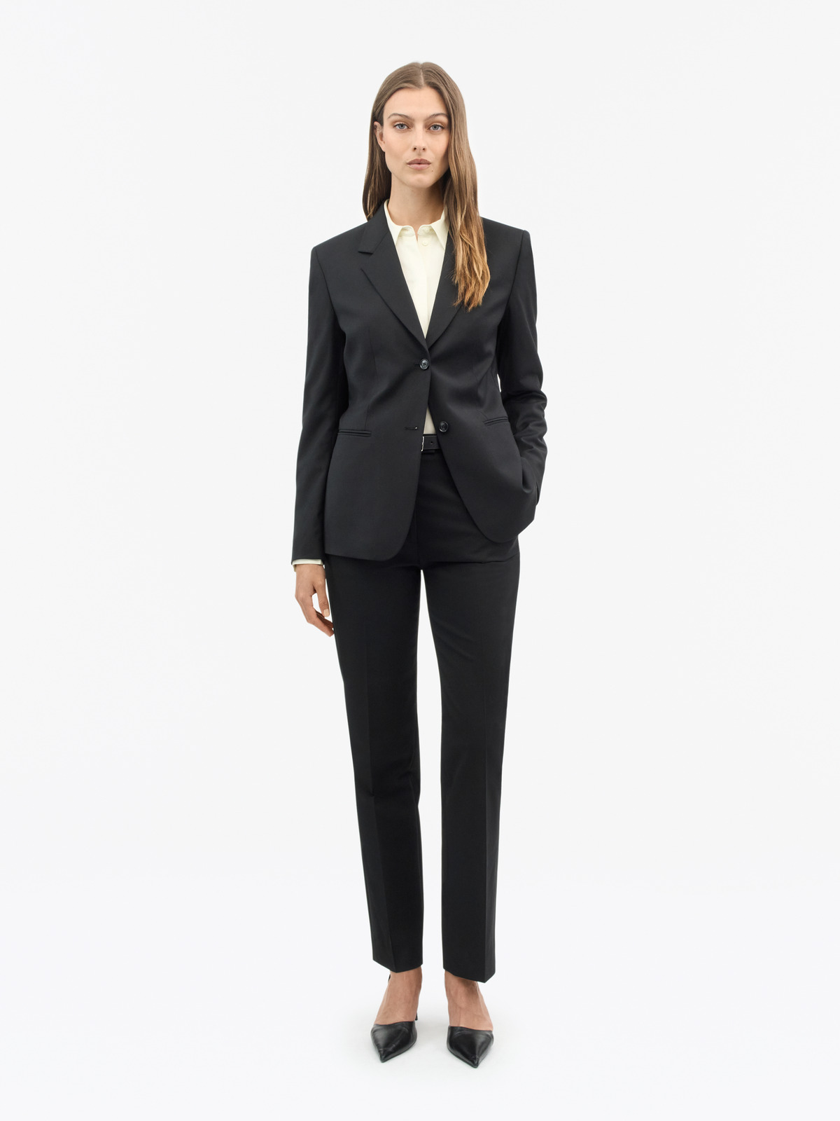 Ylja Slim-Fit Wool Suit