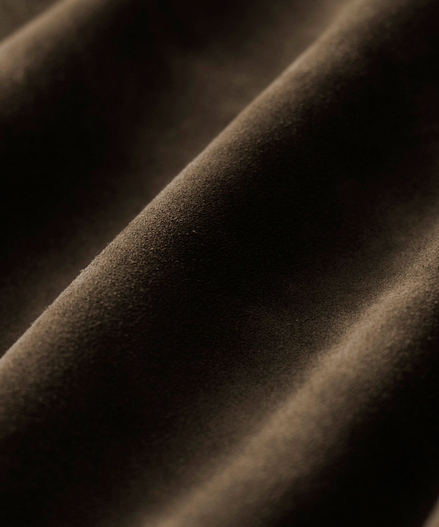 Close-up of Italian suede texture