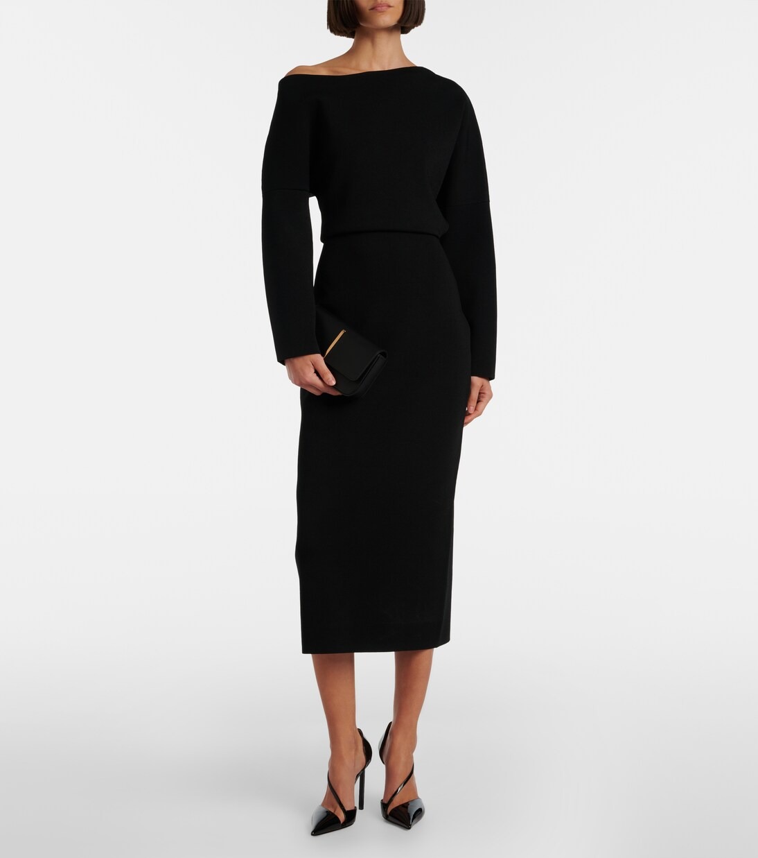 Black dress styling