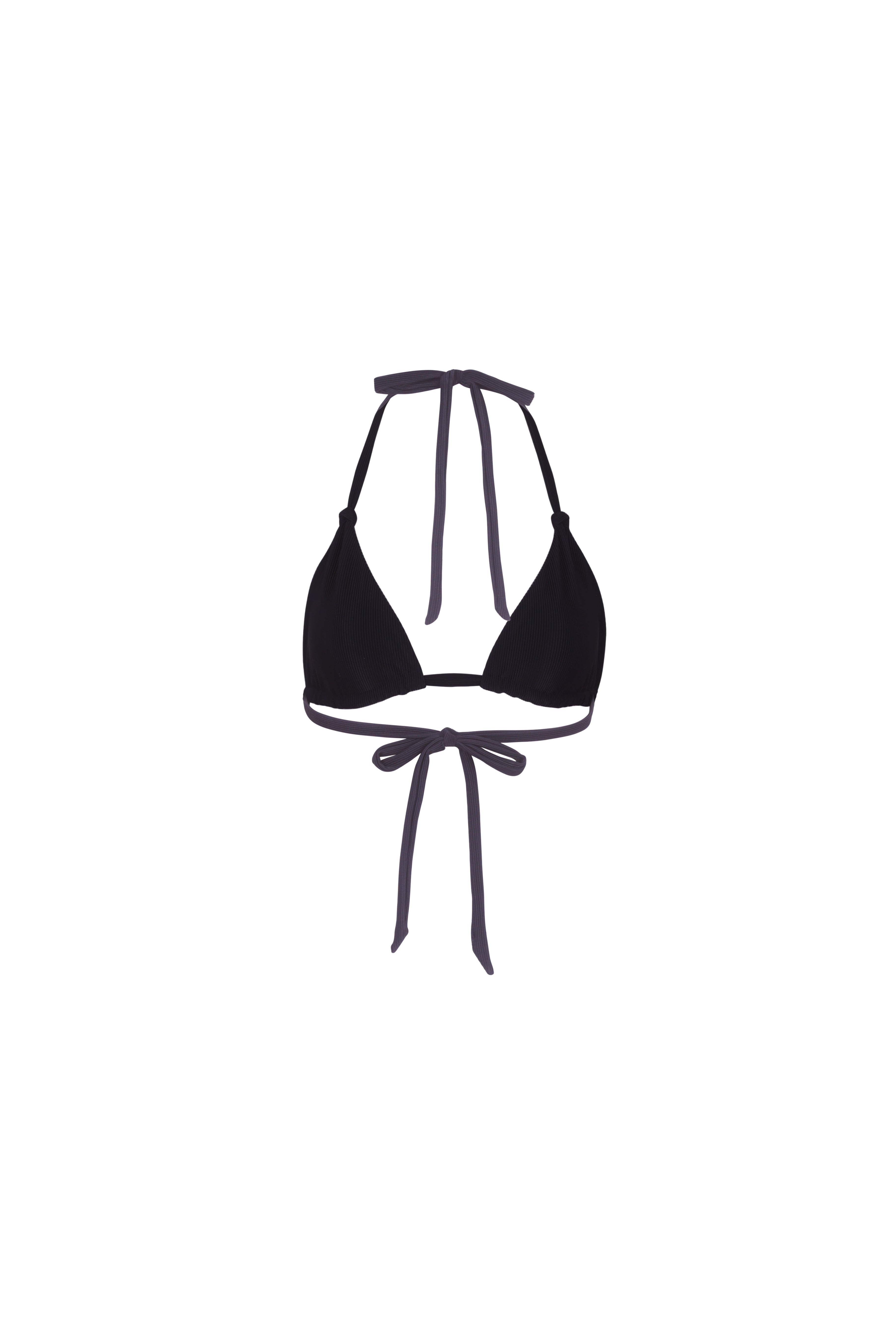 RIBBED BLACK — Top alternate view